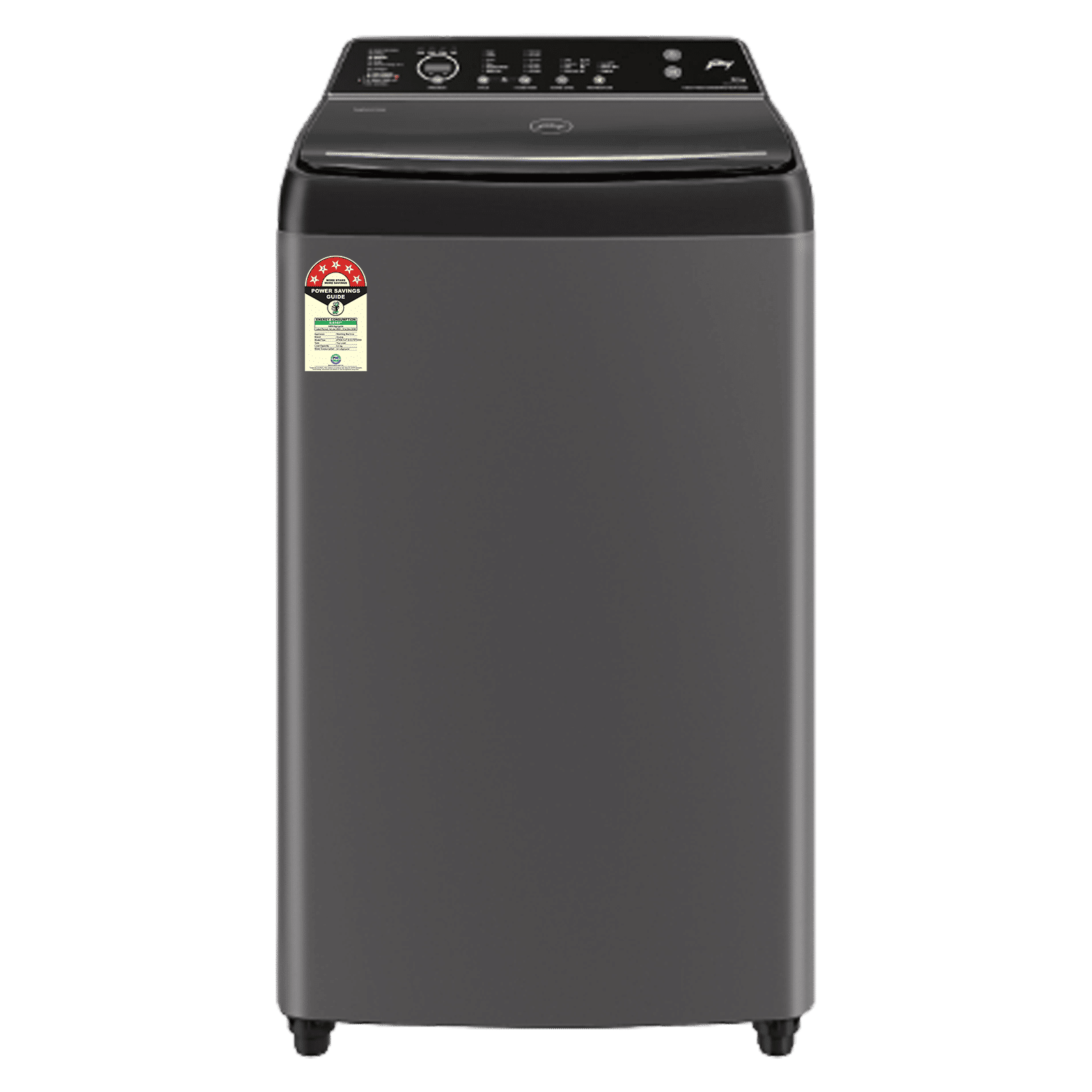 Godrej 8 kg 5 Star Fully Automatic Top Load Washing Machine (Velvet, WTEON VLVT 80 5.0 FDTS MTBK, Built In Heater, Metallic Black) Godrej 8 kg 5 Star Fully Automatic Top Load Washing Machine (Velvet, WTEON VLVT 80 5.0 FDTS MTBK, Built In Heater, Metallic Black)_1