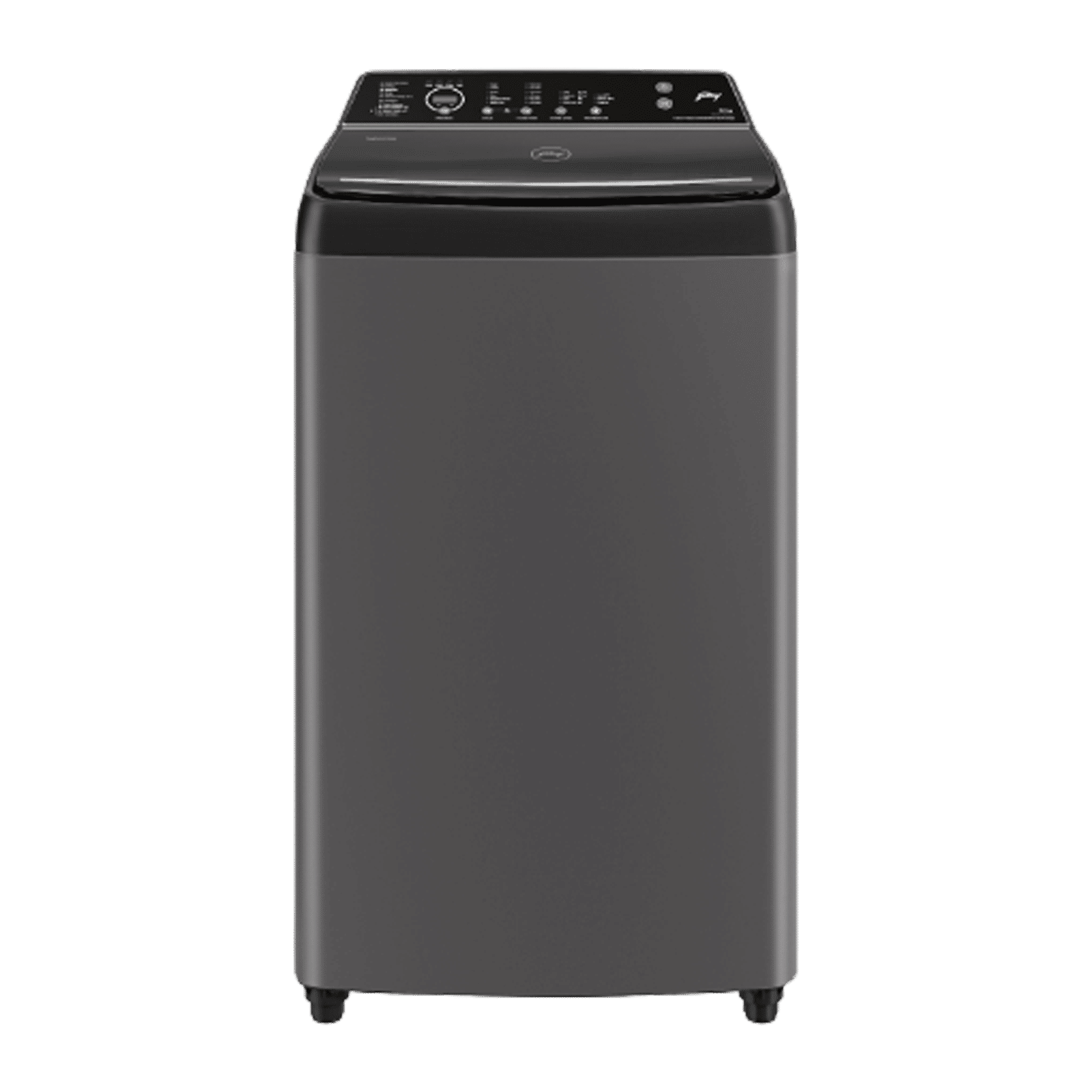 Godrej 8 kg 5 Star Fully Automatic Top Load Washing Machine (Velvet, WTEON VLVT 80 5.0 FDTS MTBK, Built In Heater, Metallic Black)_1