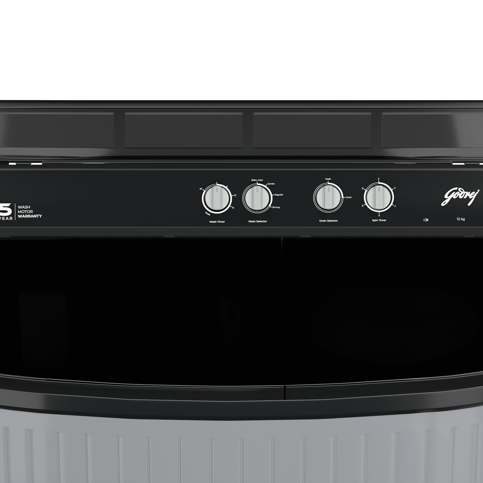 Godrej 12 kg 5 Star Semi Automatic Washing Machine with In-Built Soak Technology (Edge Uno, WS EDGE UNO 120 5.0 TB4, Graphite Grey) Godrej 12 kg 5 Star Semi Automatic Washing Machine with In-Built Soak Technology (Edge Uno, WS EDGE UNO 120 5.0 TB4, Graphite Grey)_16