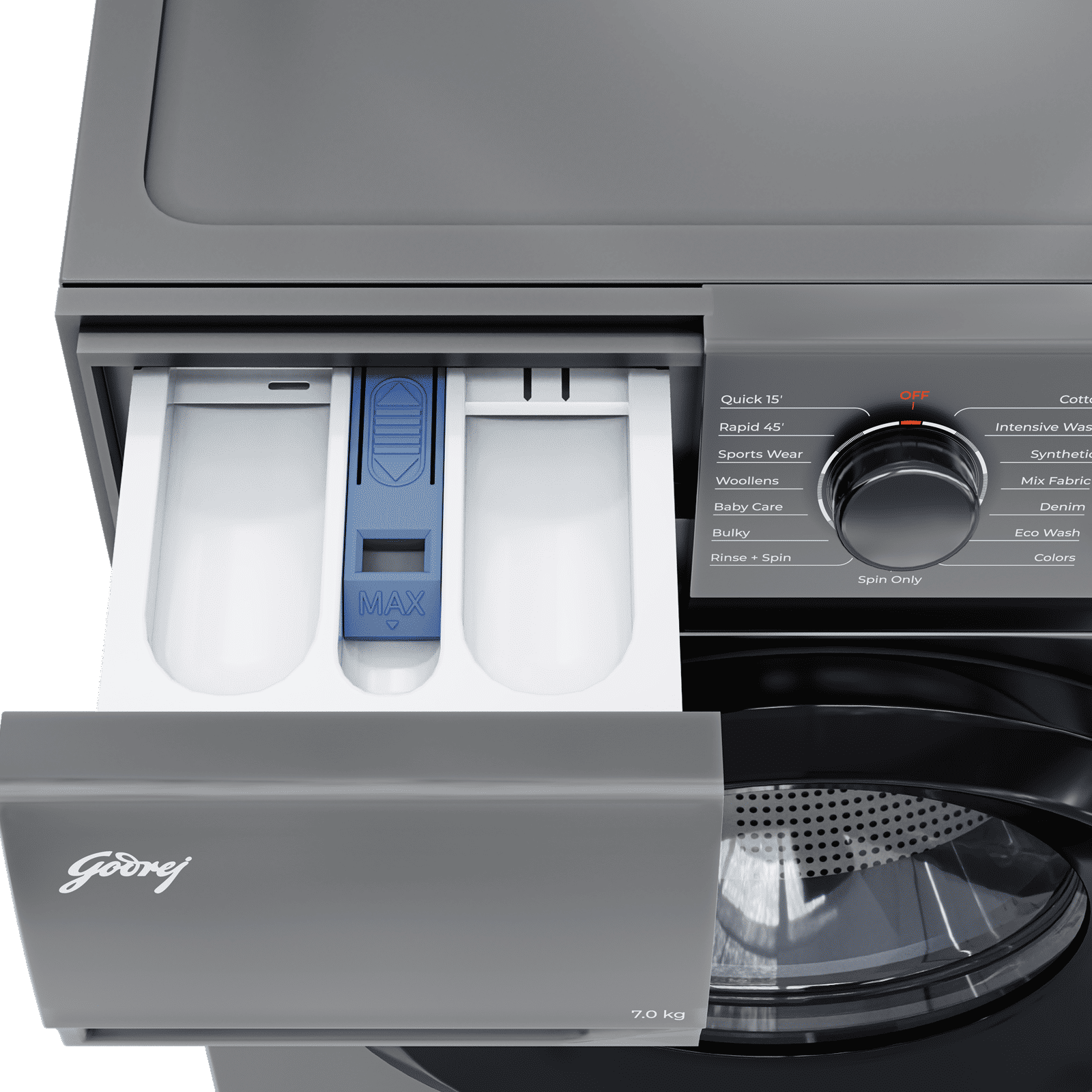 Godrej 7 kg 5 Star Fully Automatic Front Load Washing Machine (Argon, WFEON ARG 7014 FEBDT SLSR, In-built Heater, Silver Stream)_7
