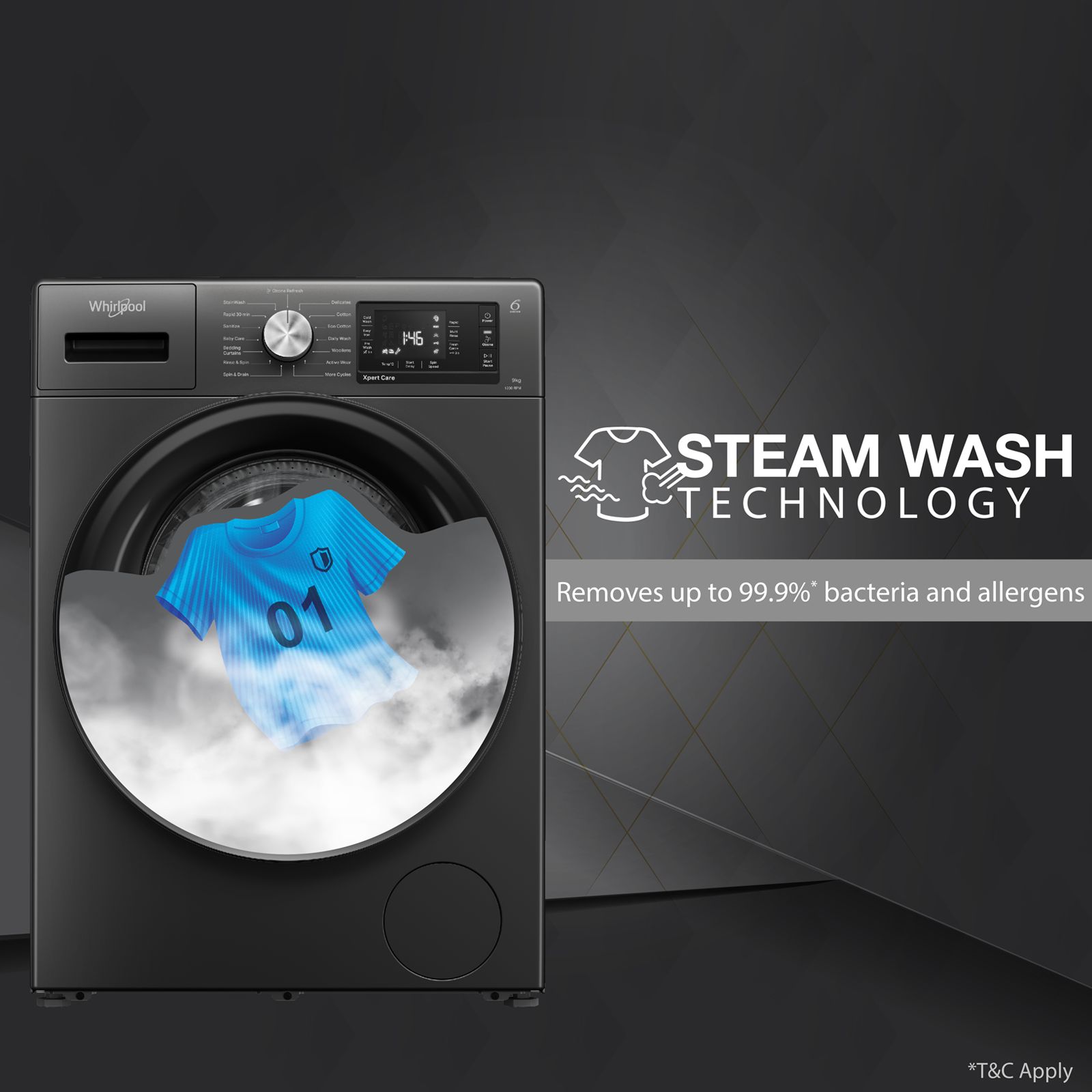 Whirlpool 9 kg 5 Star Inverter Fully Automatic Front Load Washing Machine (XPERT CARE OZONE, XO9012BYV53E, In-built Heater, Volcano Grey)_12