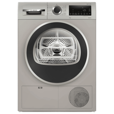 BOSCH 9 kg Fully Automatic Dryer (Series 4, WPG24108IN, In-Built Heater, Silver Inox)