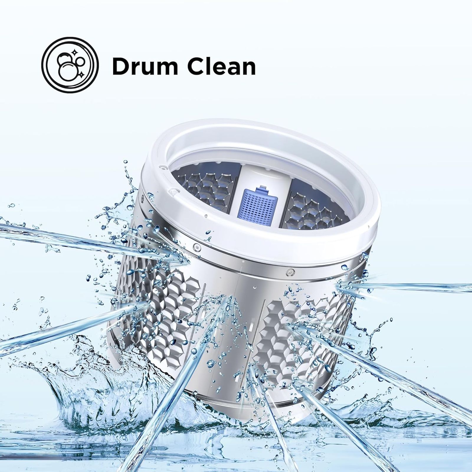 TCL 6.5 kg 5 Star Fully Automatic Top Load Washing Machine (TWA65-F3G, Honeycomb Drum, Dark Grey)_14