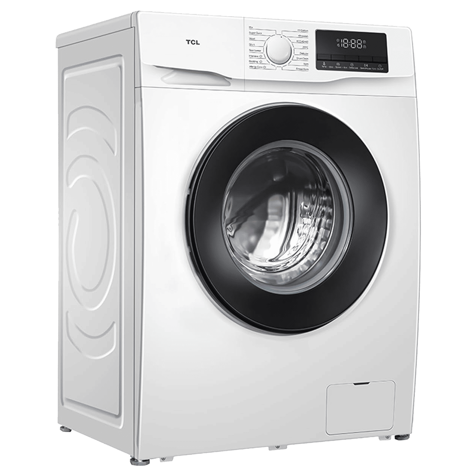 TCL 6.5 kg 5 Star Inverter Fully Automatic Front Load Washing Machine (TWF65-P6S, Honeycomb Drum, White) TCL 6.5 kg 5 Star Inverter Fully Automatic Front Load Washing Machine (TWF65-P6S, Honeycomb Drum, White)_3