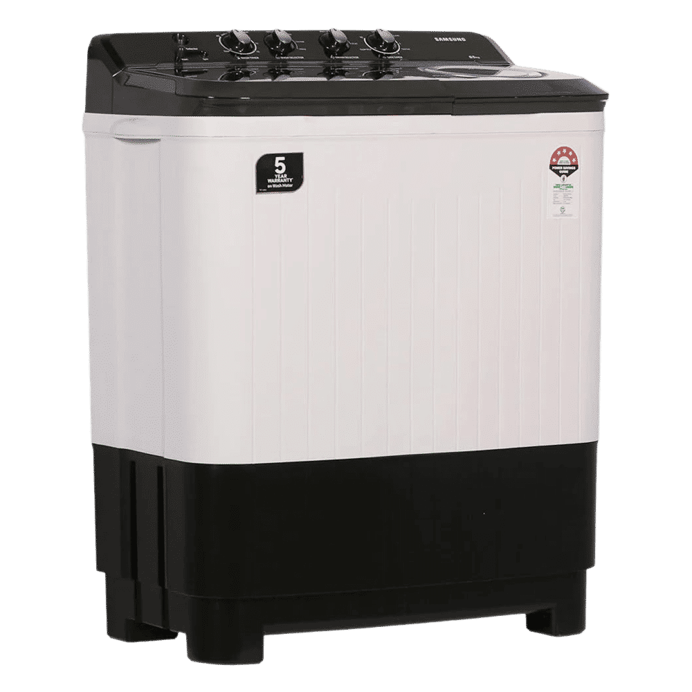 SAMSUNG 10.5 kg 5 Star Semi Automatic Washing Machine with Hexa Storm Pulsator (WT10C4260GG/TL, Light Gray) SAMSUNG 10.5 kg 5 Star Semi Automatic Washing Machine with Hexa Storm Pulsator (WT10C4260GG/TL, Light Gray)_5