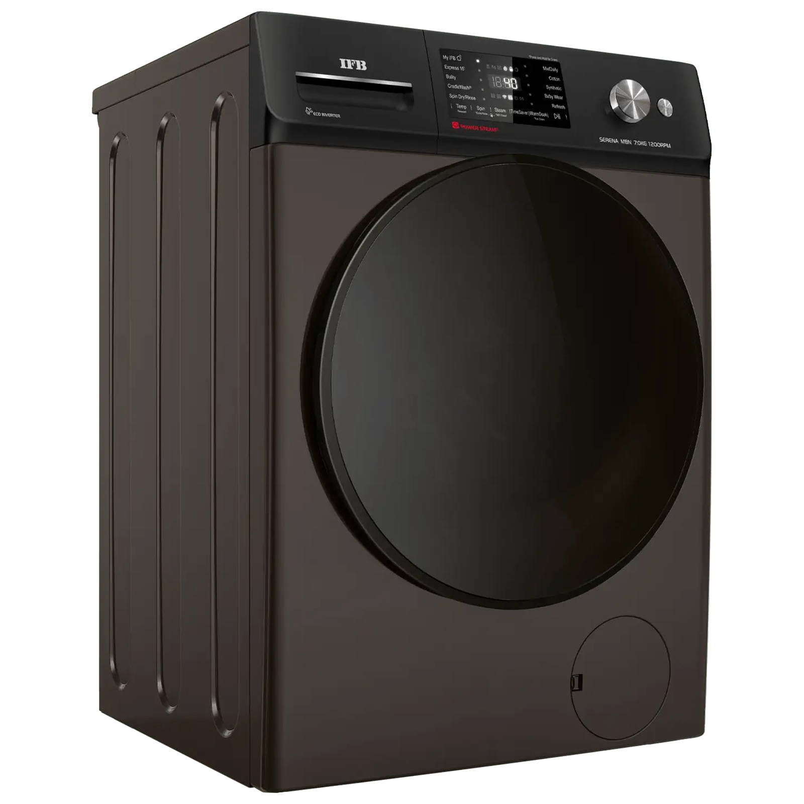 IFB 7 kg 5 Star Wi-Fi Inverter Fully Automatic Front Load Washing Machine (Serena MBN 7012K, AI Technology, Mocha) IFB 7 kg 5 Star Wi-Fi Inverter Fully Automatic Front Load Washing Machine (Serena MBN 7012K, AI Technology, Mocha)_4