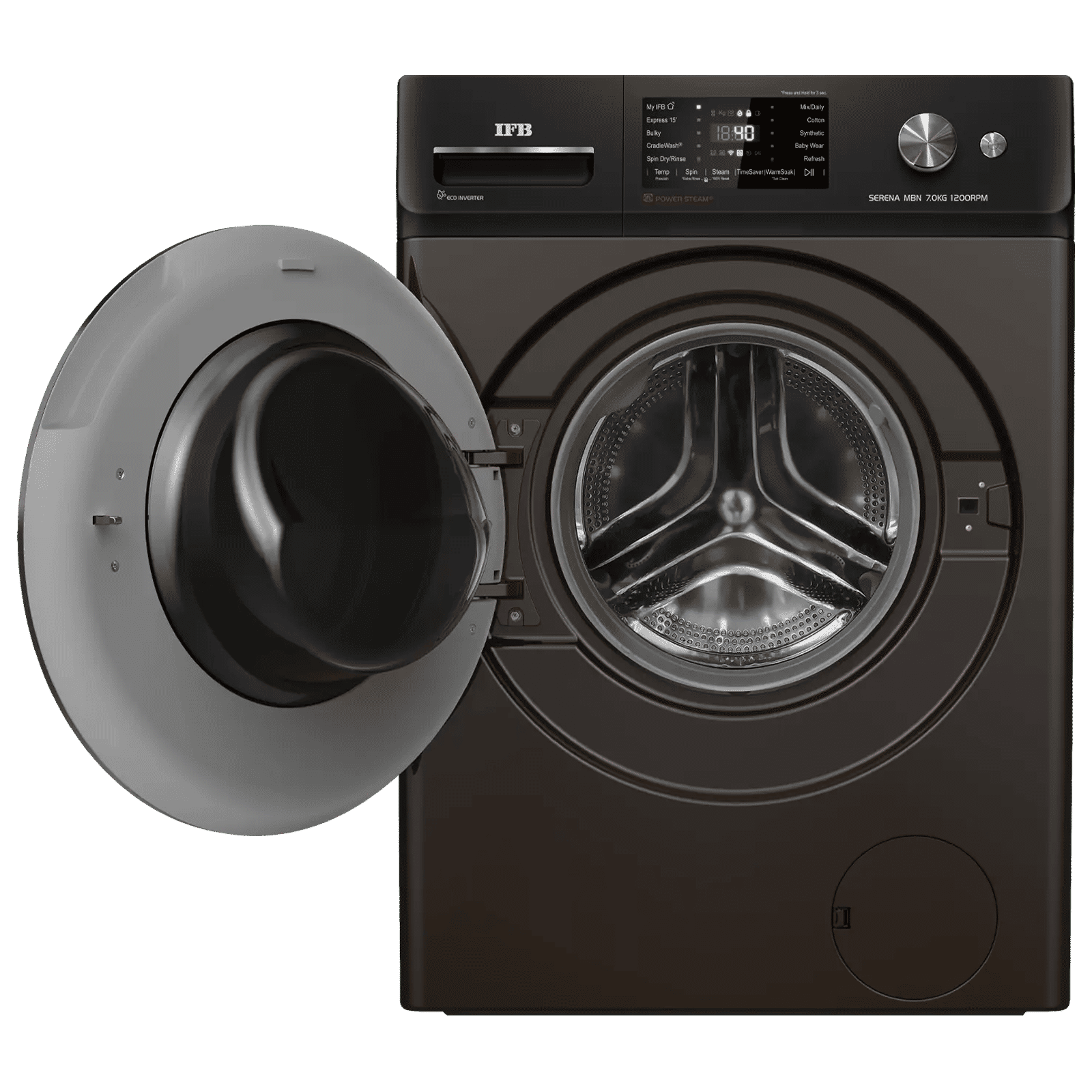 IFB 7 kg 5 Star Wi-Fi Inverter Fully Automatic Front Load Washing Machine (Serena MBN 7012K, AI Technology, Mocha) IFB 7 kg 5 Star Wi-Fi Inverter Fully Automatic Front Load Washing Machine (Serena MBN 7012K, AI Technology, Mocha)_6