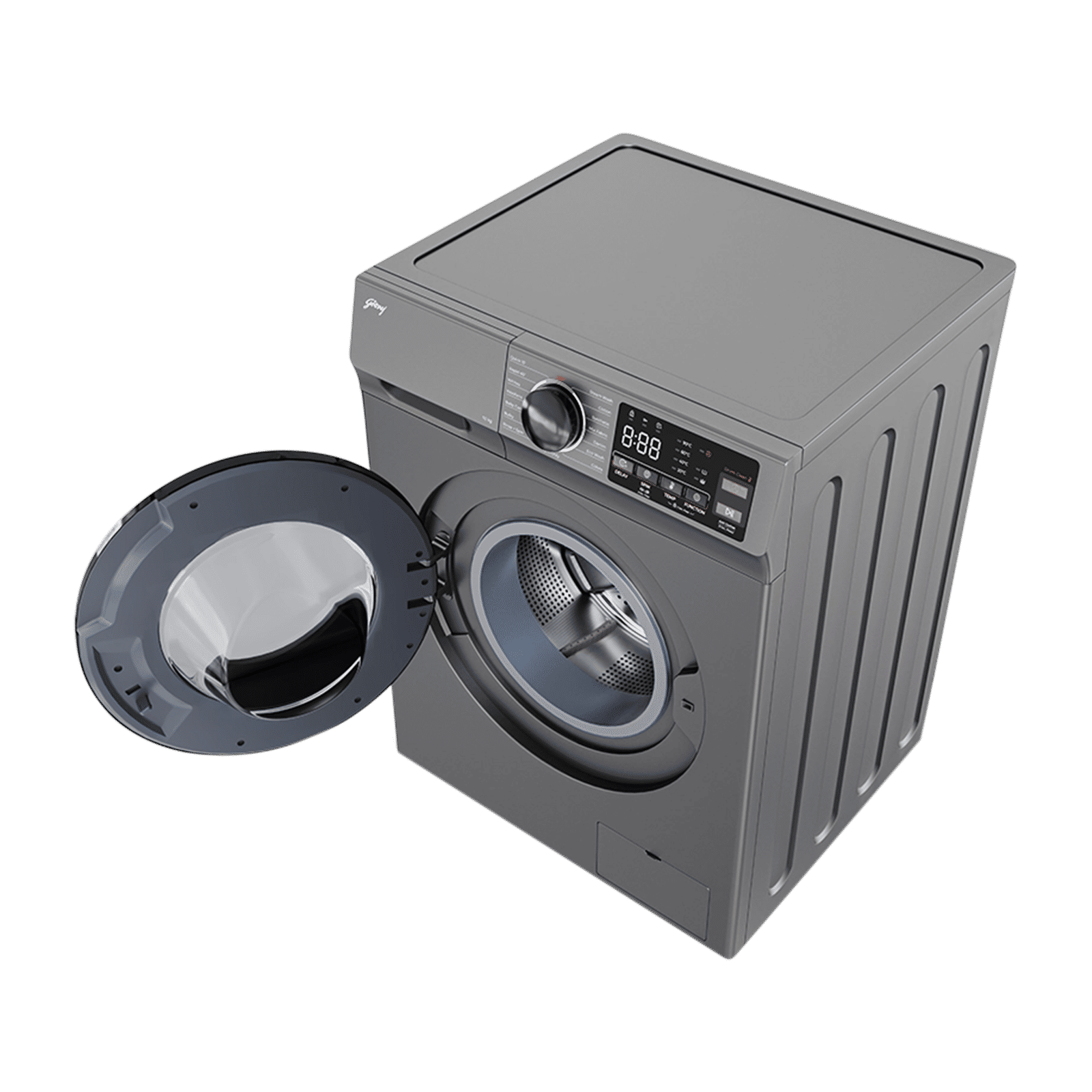 Godrej 10 kg Inverter Fully Automatic Front Load Washing Machine (Eon Celesta, WFEON CEL 1014 IEBT SLSR, In-built Heater, Silver Stream)_6