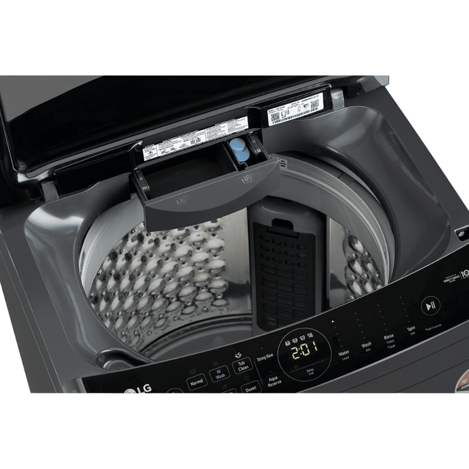 LG 10 kg 5 Star Fully Automatic Top Load Washing Machine (THD10NPM, AI Direct Drive, Middle Black) LG 10 kg 5 Star Fully Automatic Top Load Washing Machine (THD10NPM, AI Direct Drive, Middle Black)_15