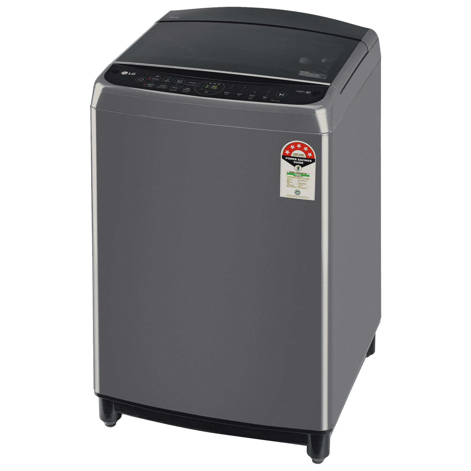 LG 8 kg 5 Star Fully Automatic Top Load Washing Machine (THD08SJM, AI Direct Drive, Middle Black)_6