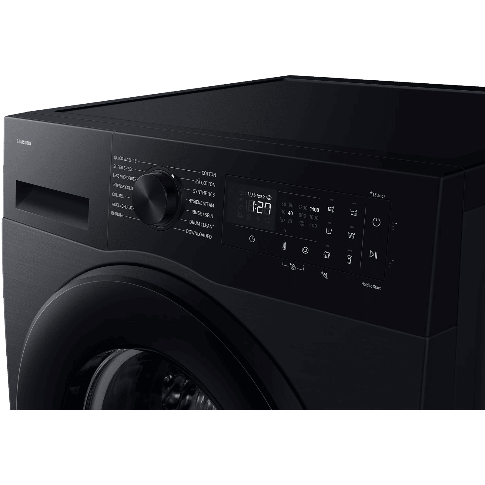 SAMSUNG 12 kg 5 Star Wi-Fi Inverter Fully Automatic Front Load Washing Machine (WW12DG5B24ABTL, AI EcoBubble, Black)_4