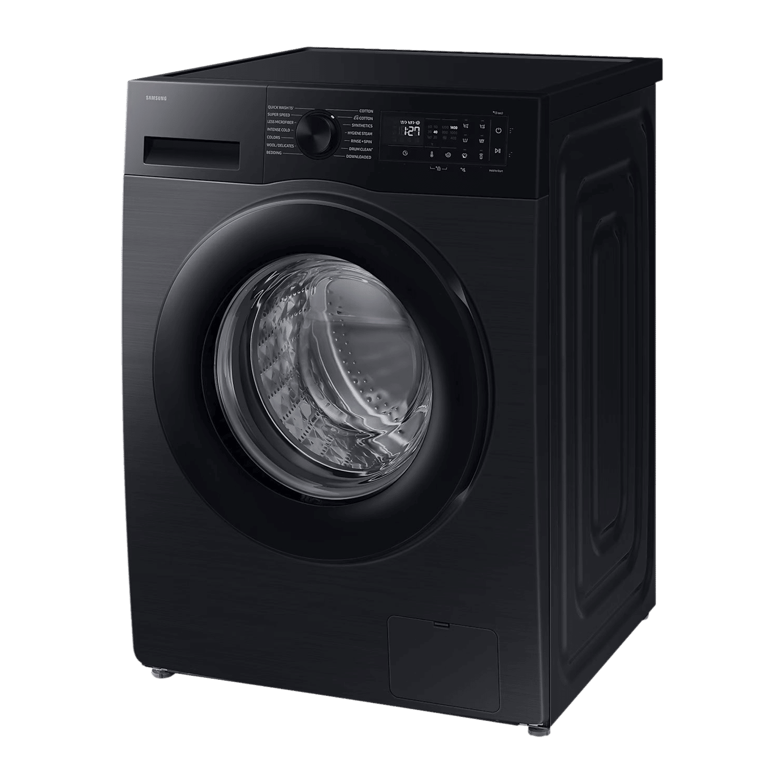 SAMSUNG 12 kg 5 Star Wi-Fi Inverter Fully Automatic Front Load Washing Machine (WW12DG5B24ABTL, AI EcoBubble, Black)_6