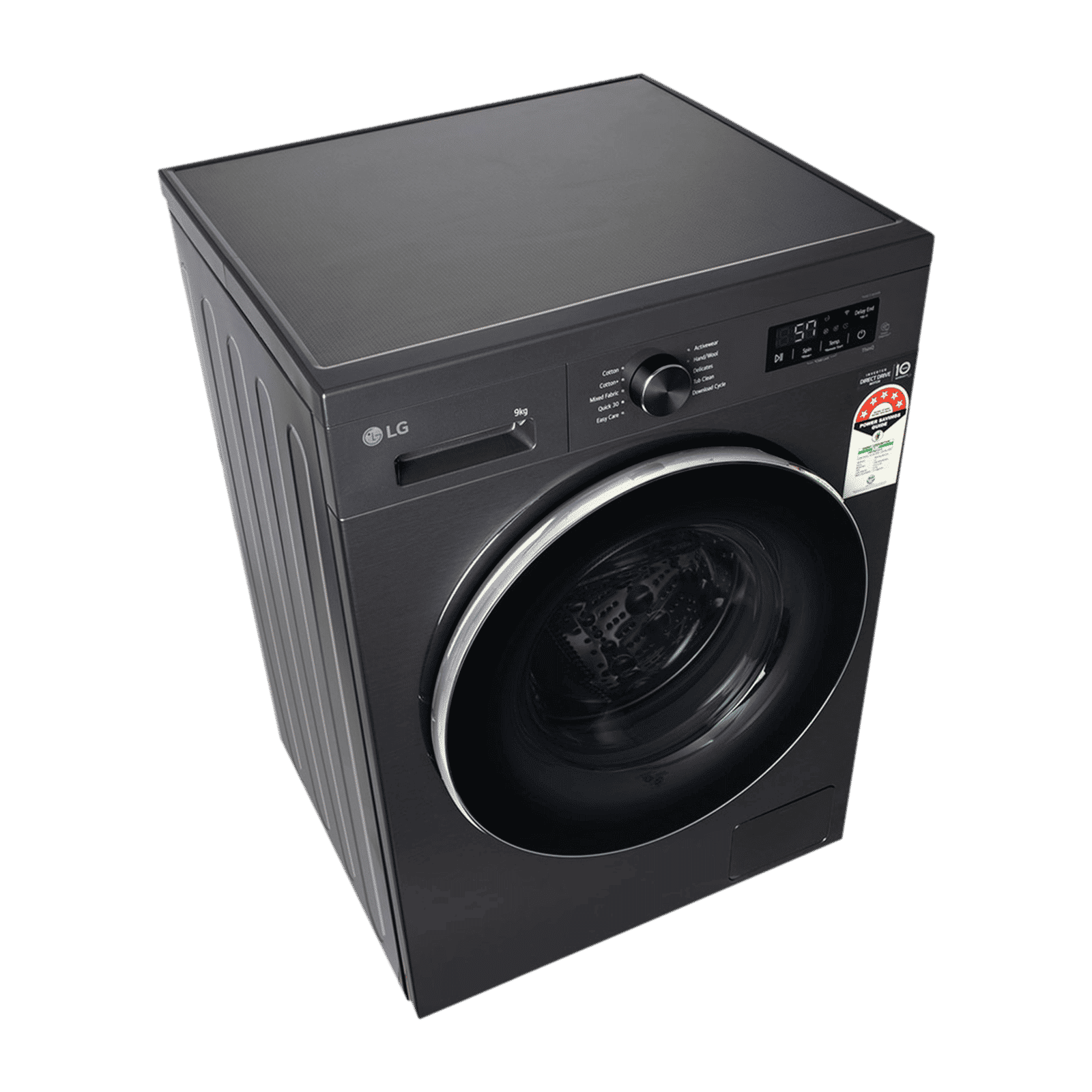 LG 9 kg 5 Star Wi-Fi Inverter Fully Automatic Front Load Washing Machine (FHB1209Z4B, Auto Restart, Platinum Black)_12
