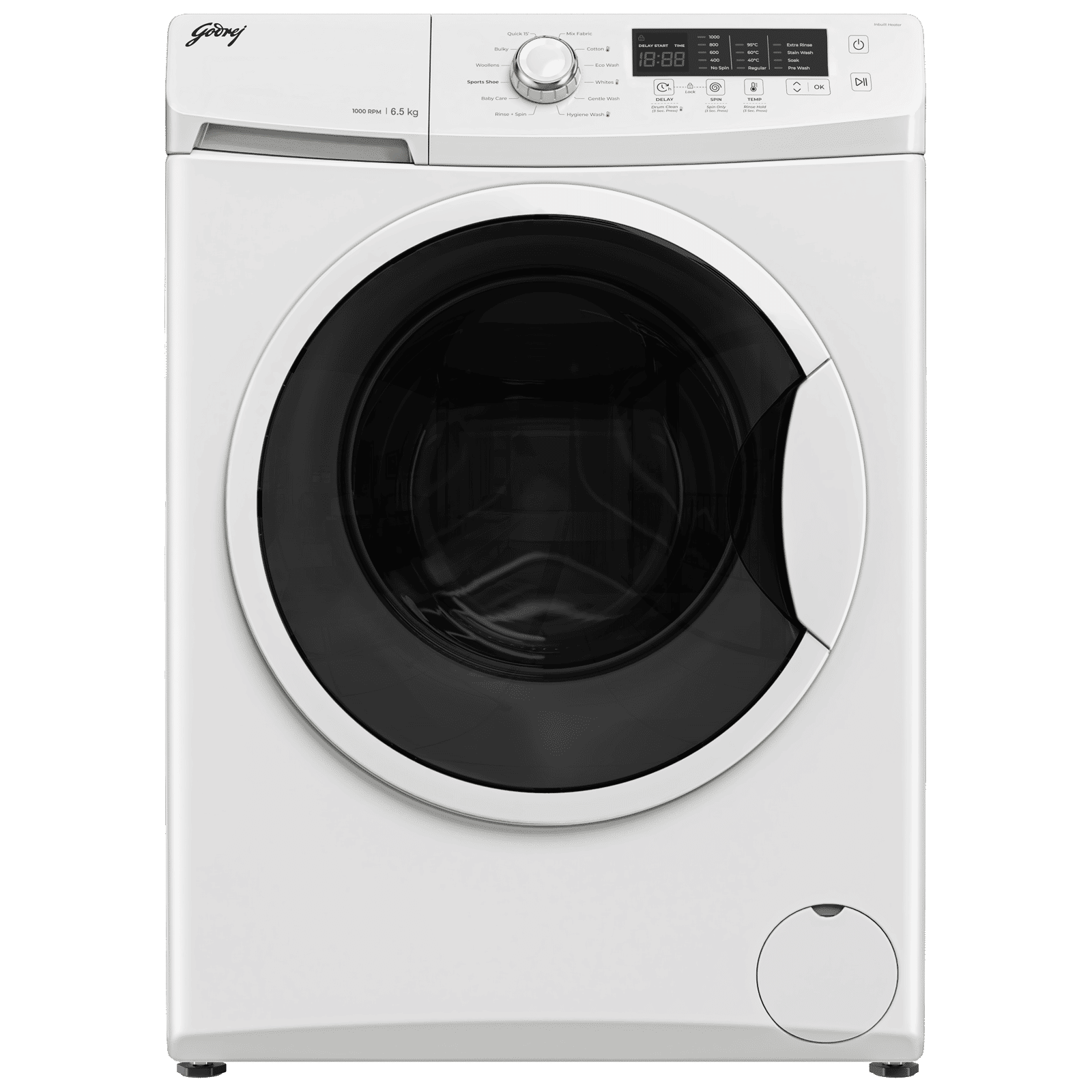 Godrej 6.5 kg 5 Star Fully Automatic Front Load Washing Machine (EON Cresta, 52141601SD00506, 12 Programs, Glacier White) Godrej 6.5 kg 5 Star Fully Automatic Front Load Washing Machine (EON Cresta, 52141601SD00506, 12 Programs, Glacier White)_1