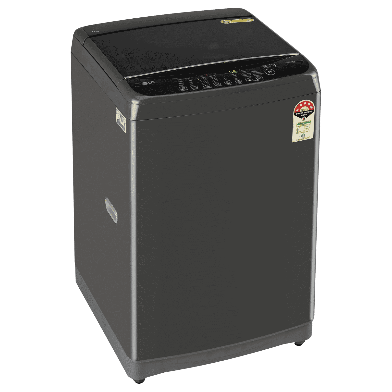 LG 12 kg 5 Star Inverter Fully Automatic Top Load Washing Machine (T12SJMB1Z, Smart Inverter Motor, Middle Black) LG 12 kg 5 Star Inverter Fully Automatic Top Load Washing Machine (T12SJMB1Z, Smart Inverter Motor, Middle Black)_5