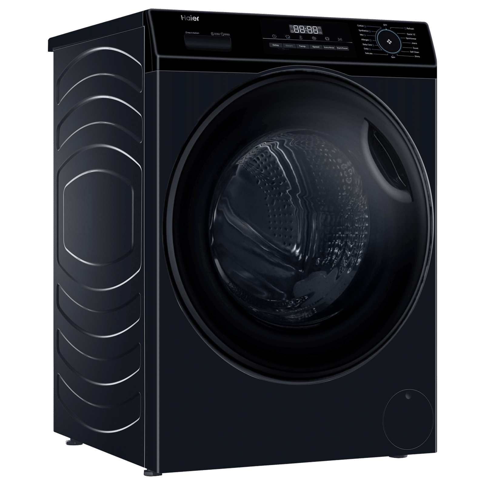 Haier 9 kg 5 Star Fully Automatic Front Load Washing Machine (929, HW90-DM14929ECBK, Anti Bacterial Technology, Black) Haier 9 kg 5 Star Fully Automatic Front Load Washing Machine (929, HW90-DM14929ECBK, Anti Bacterial Technology, Black)_5