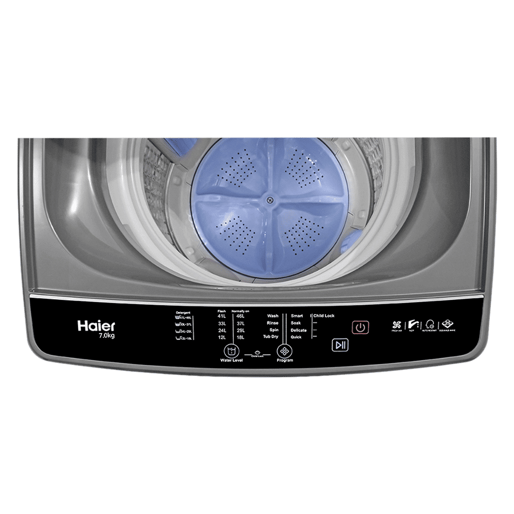 Haier 6.5 kg 5 Star Fully Automatic Top Load Washing Machine (HWM65-306S8, Ultra Fresh Air, Dark Jade Silver) Haier 6.5 kg 5 Star Fully Automatic Top Load Washing Machine (HWM65-306S8, Ultra Fresh Air, Dark Jade Silver)_10