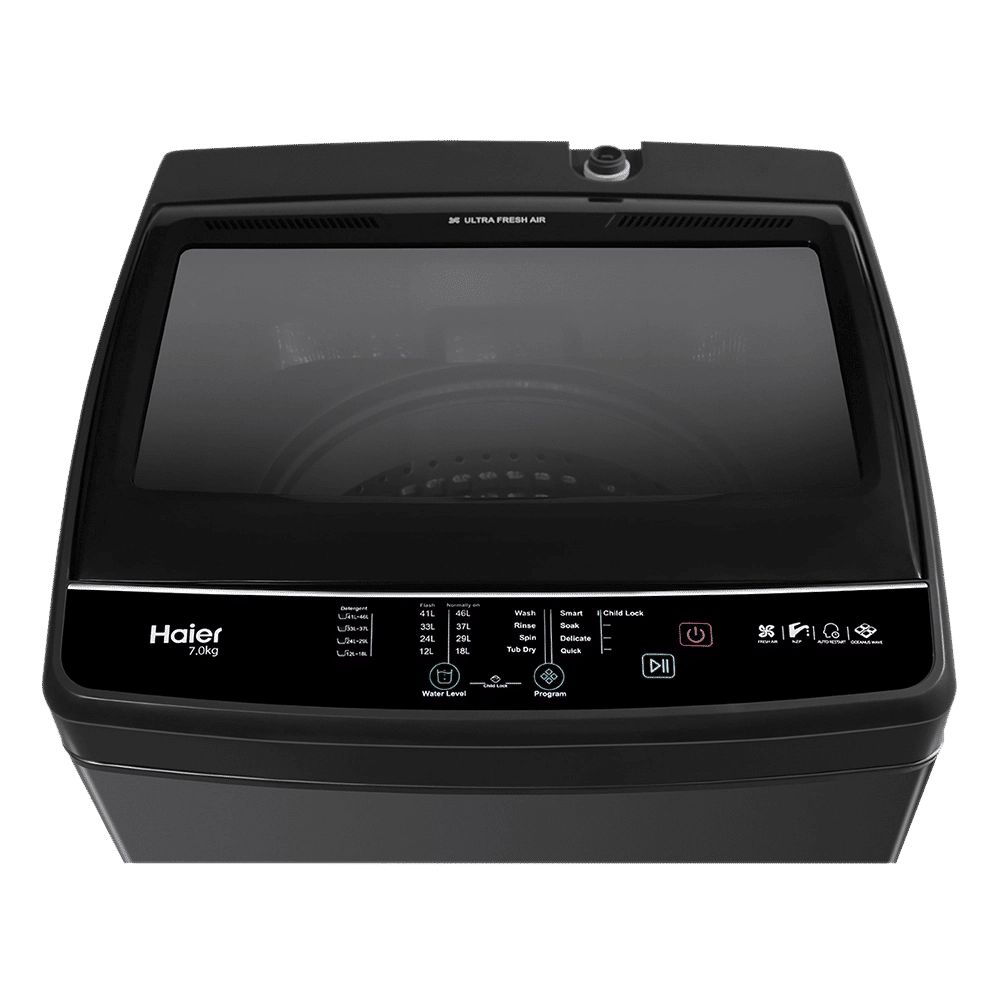 Haier 6.5 kg 5 Star Fully Automatic Top Load Washing Machine (HWM65-306S8, Ultra Fresh Air, Dark Jade Silver) Haier 6.5 kg 5 Star Fully Automatic Top Load Washing Machine (HWM65-306S8, Ultra Fresh Air, Dark Jade Silver)_4