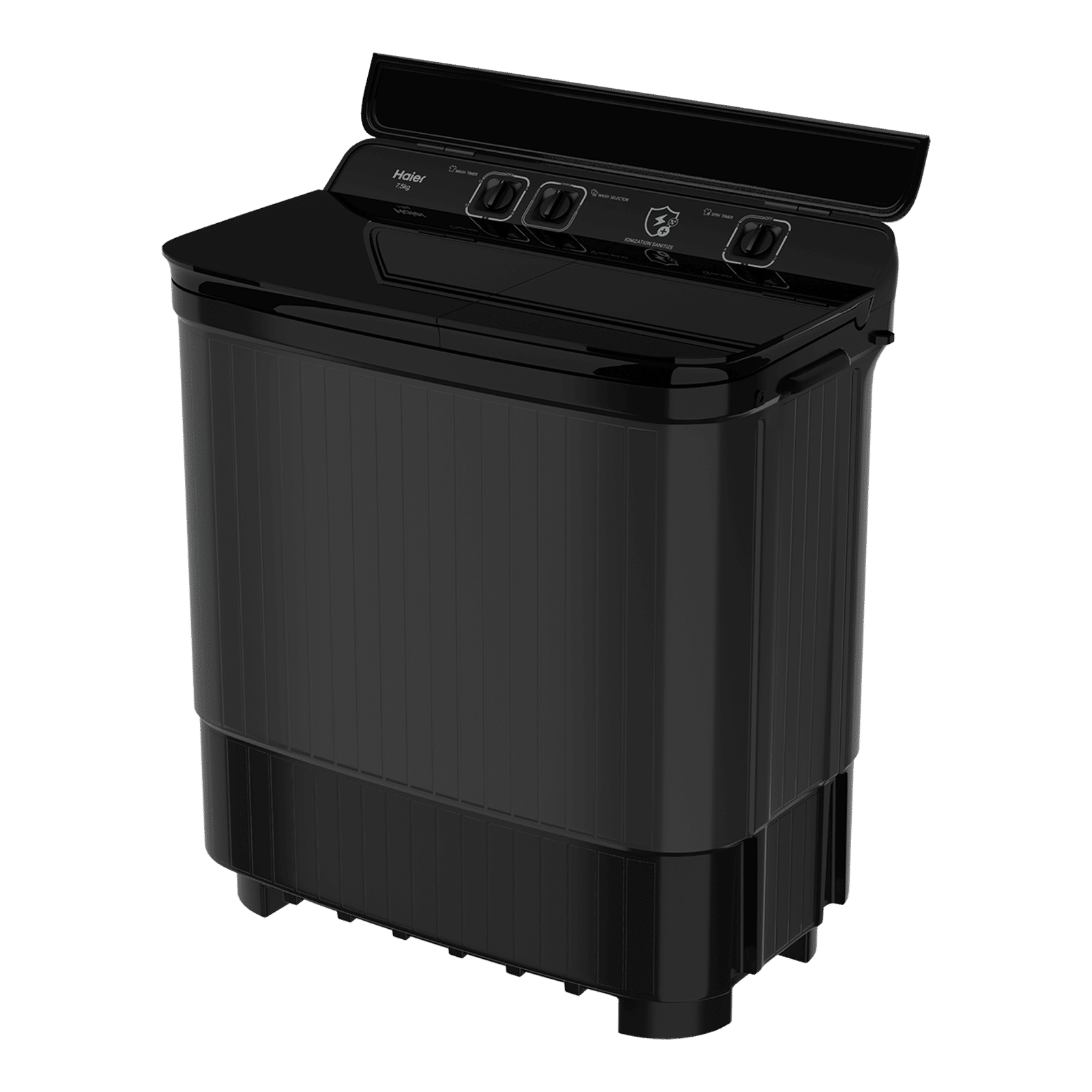 Haier 14 kg 5 Star Semi Automatic Washing Machine with Magic Filter (178, HTW140-178BK, Black) Haier 14 kg 5 Star Semi Automatic Washing Machine with Magic Filter (178, HTW140-178BK, Black)_7
