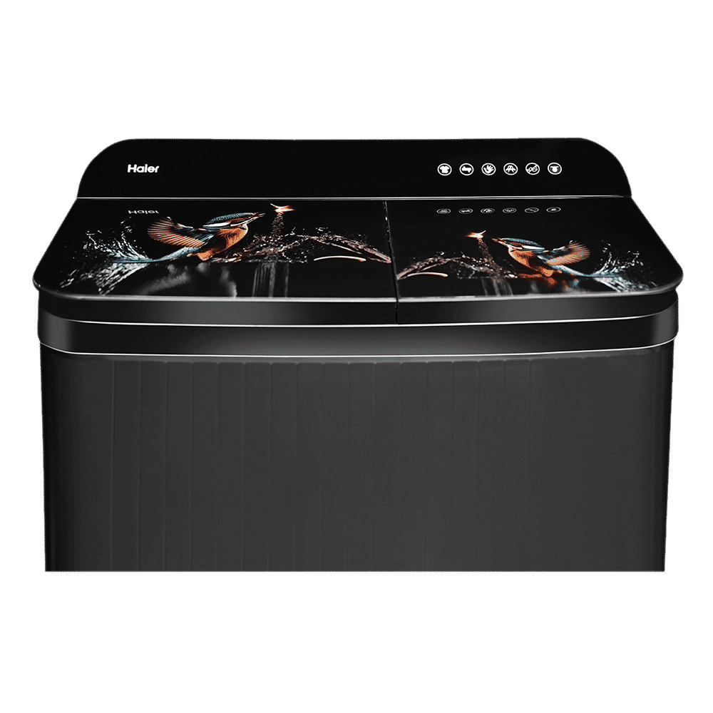 Haier 9 kg Semi Automatic Washing Machine with Softfall Techonology (HTW90-178FL, Black) Haier 9 kg Semi Automatic Washing Machine with Softfall Techonology (HTW90-178FL, Black)_10