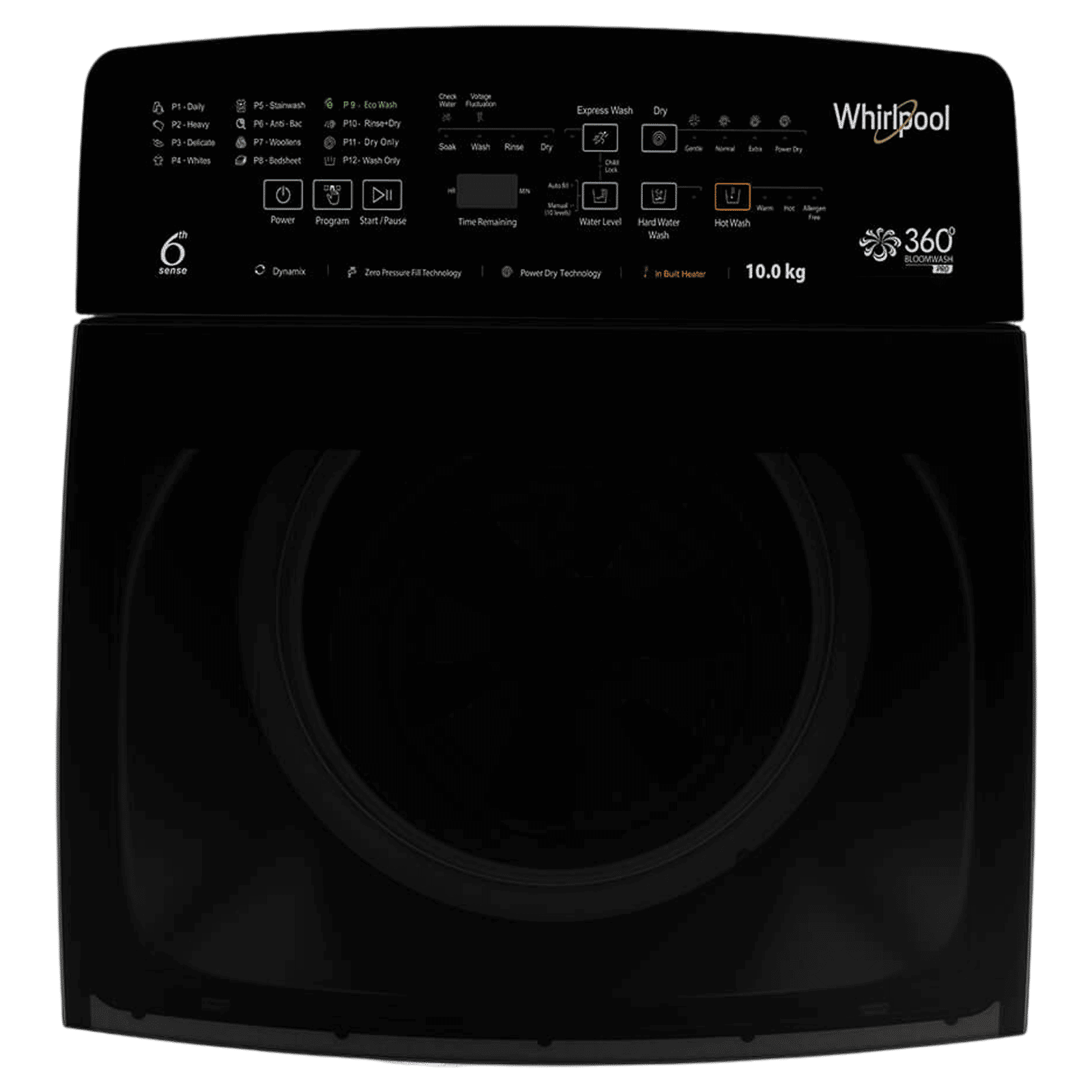 Whirlpool 10 kg 5 Star Fully Automatic Top Load Washing Machine (360 BW Pro H, 31688, In-built Heater, Graphite)_3