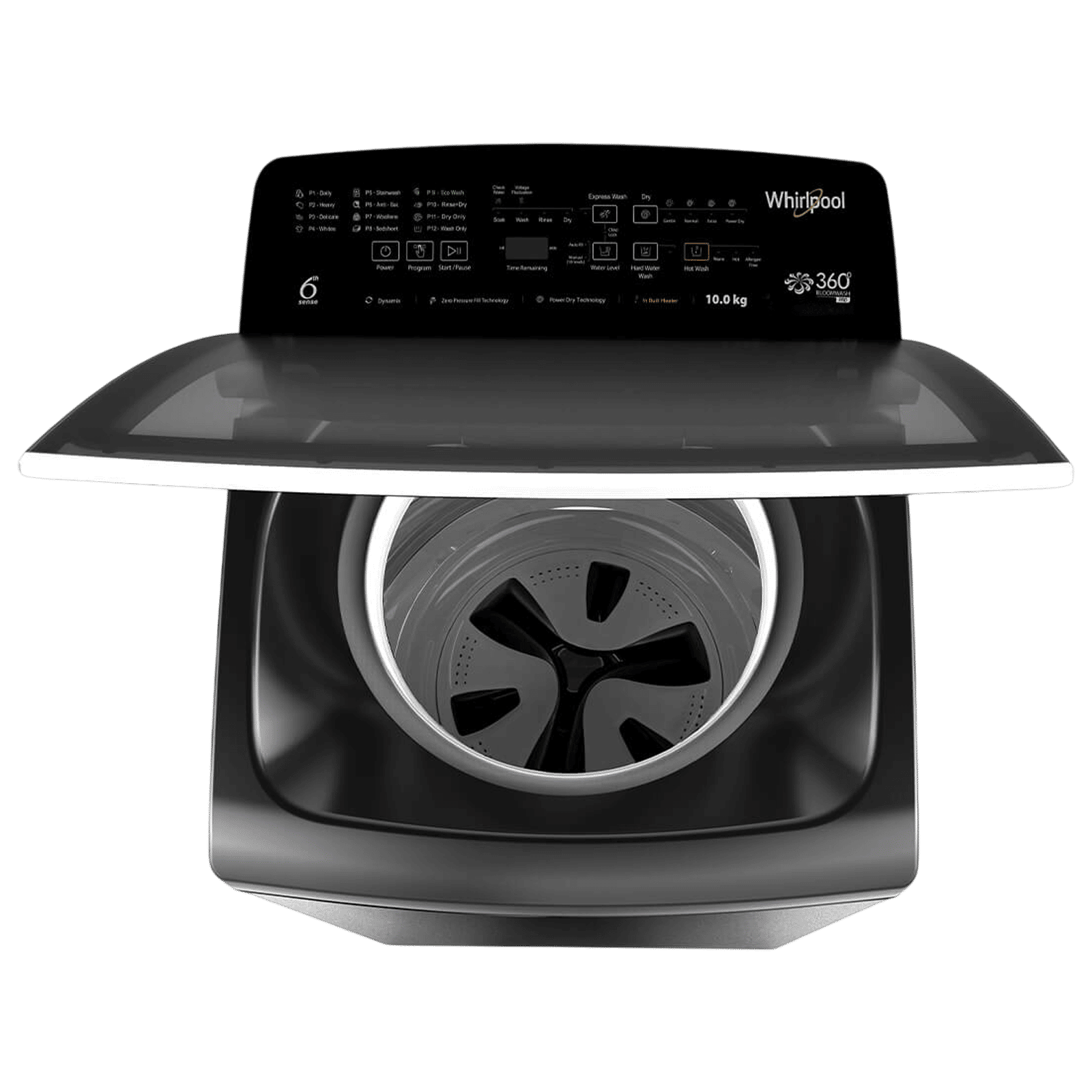 Whirlpool 10 kg 5 Star Fully Automatic Top Load Washing Machine (360 BW Pro H, 31688, In-built Heater, Graphite)_6