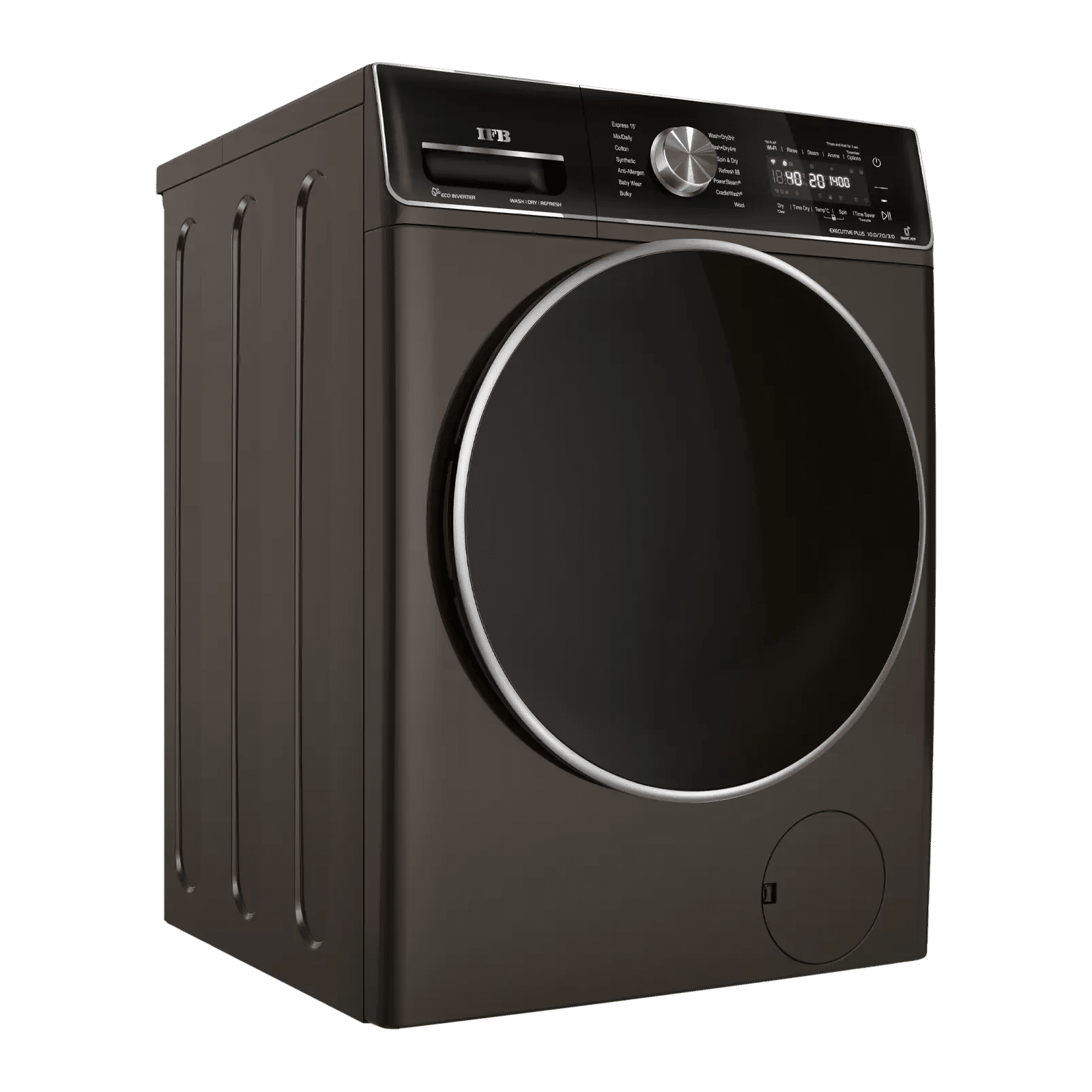 IFB 10/7 kg Inverter Fully Automatic Front Load Washer Dryer (Executive Plus ZXM, AI Technology, Mocha) IFB 10/7 kg Inverter Fully Automatic Front Load Washer Dryer (Executive Plus ZXM, AI Technology, Mocha)_6