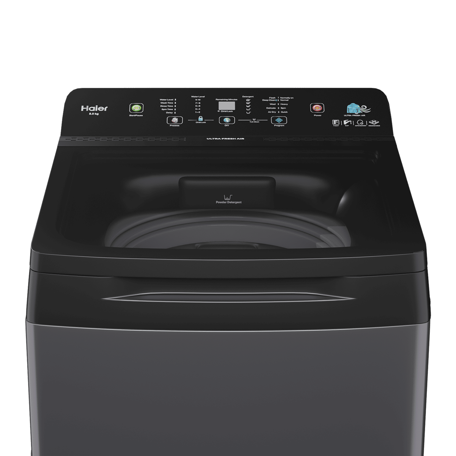 Haier 9 Kg 5 Star Fully Automatic Top Load Washing Machine (AST 688, HSW90-688ES8, Anti-Scale Technology, Dark jade) Haier 9 Kg 5 Star Fully Automatic Top Load Washing Machine (AST 688, HSW90-688ES8, Anti-Scale Technology, Dark jade)_4
