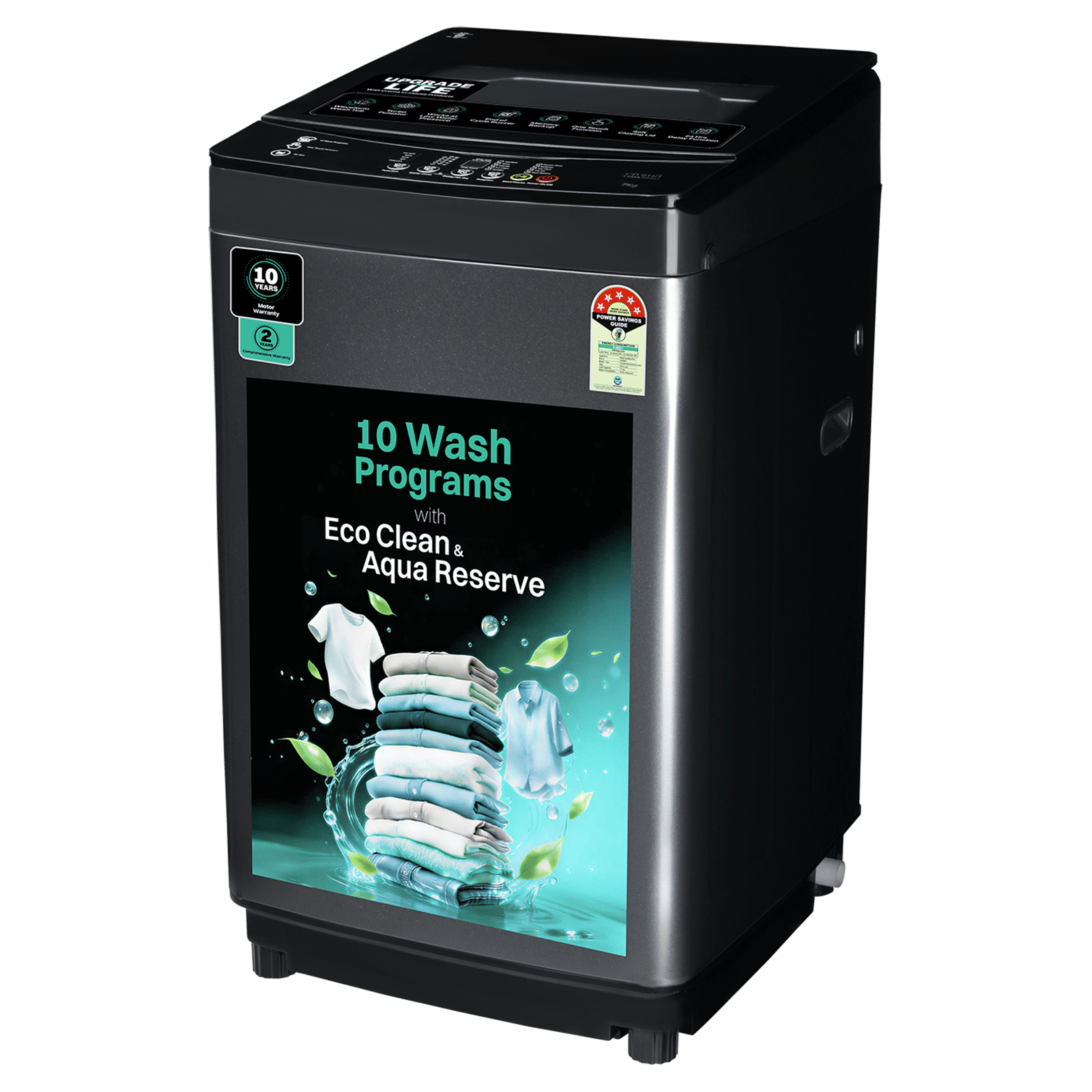Croma 7 kg 5 Star Fully Automatic Top Load Washing Machine(One Touch Function, Dark Grey) Croma 7 kg 5 Star Fully Automatic Top Load Washing Machine(One Touch Function, Dark Grey)_8