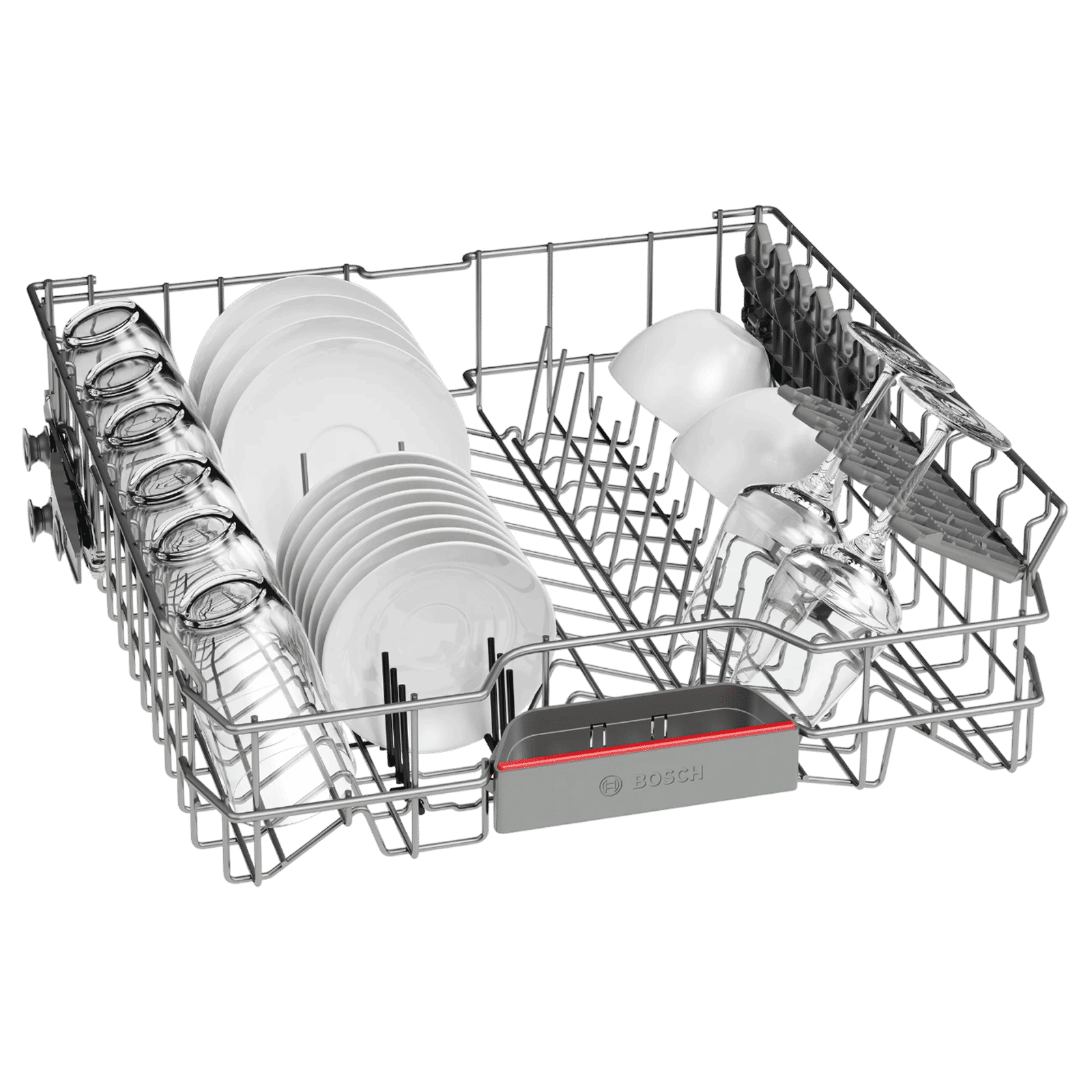 BOSCH Series 6 14 Place Settings Free Standing Dishwasher with Glass Protection Technology (No Pre-rinse Required, Silver)_8