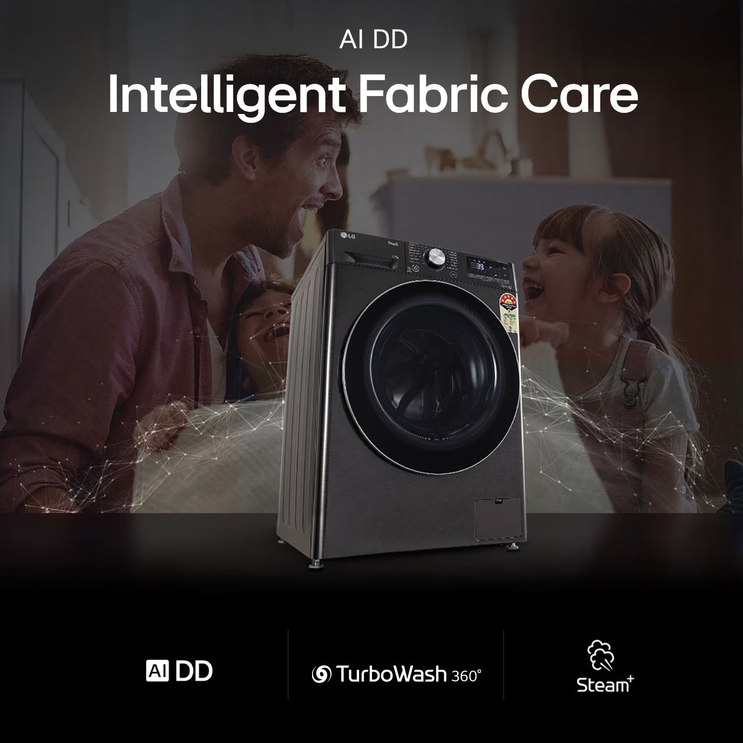 LG 12 kg 5 Star Wi-Fi Inverter Fully Automatic Front Load Washing Machine (FHP1412Z9B.APBQEIL, AI Direct Drive, Platinum Black) LG 12 kg 5 Star Wi-Fi Inverter Fully Automatic Front Load Washing Machine (FHP1412Z9B.APBQEIL, AI Direct Drive, Platinum Black)_17