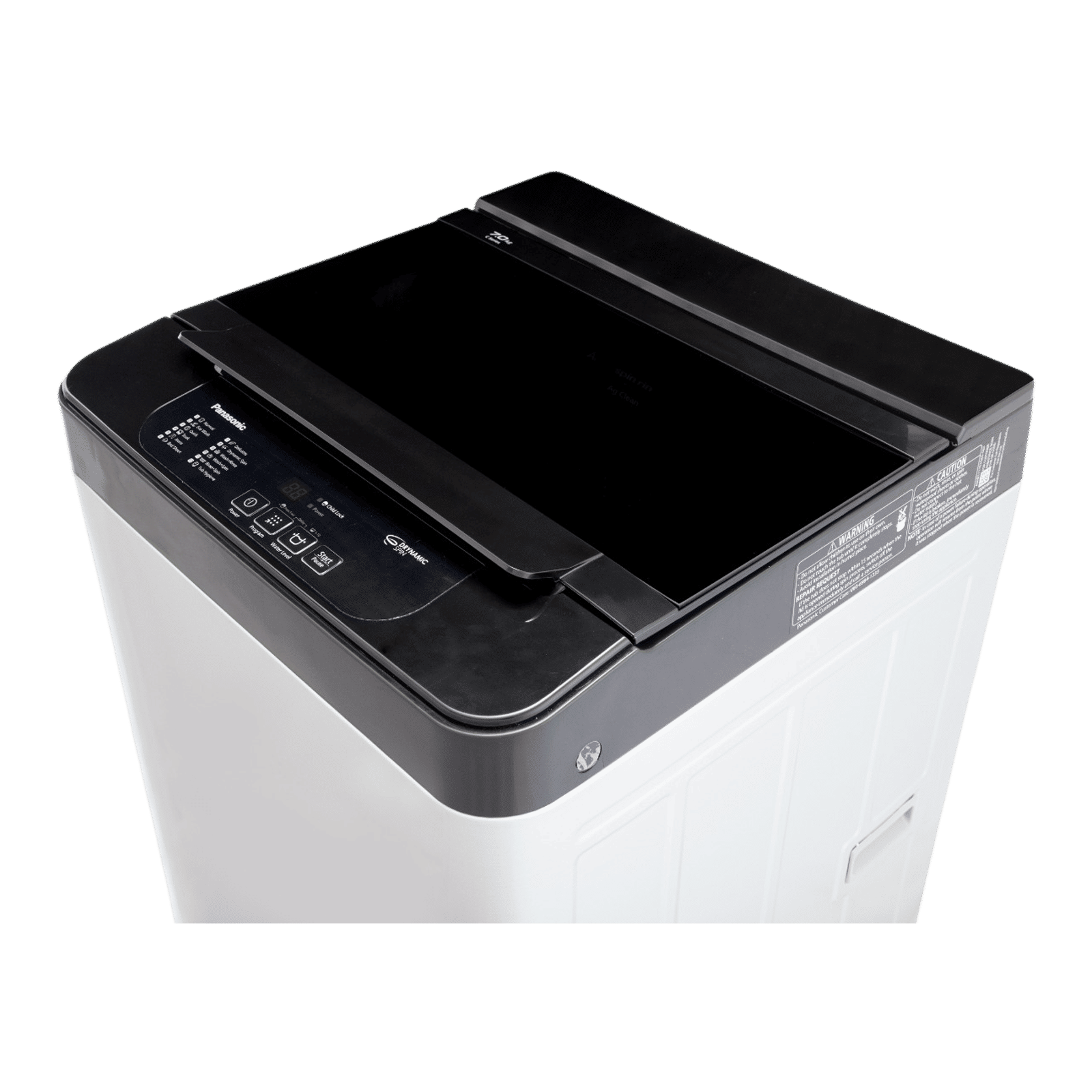 Panasonic 7 kg 5 Star Fully Automatic Top Load Washing Machine (C3 Series, NA-F70C3LRB, Active Foam System, Sizzling Silver)_5