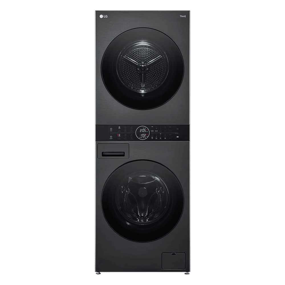 LG 13/10 kg 5 Star Wi-Fi Inverter Fully Automatic Front Load Washer Dryer (WashTower, FWT1310PB.APBQEIL, 6 Motion DD, Platinum Black) LG 13/10 kg 5 Star Wi-Fi Inverter Fully Automatic Front Load Washer Dryer (WashTower, FWT1310PB.APBQEIL, 6 Motion DD, Platinum Black)_1