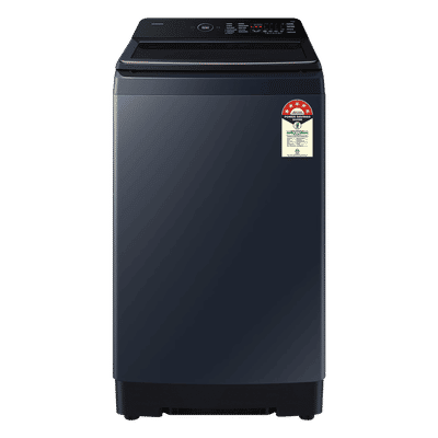 SAMSUNG 10 kg 5 Star Wi-Fi Inverter Fully Automatic Top Load Washing Machine (WA80F10B3NTL, AI VRT+ Technology, Brushed Navy)