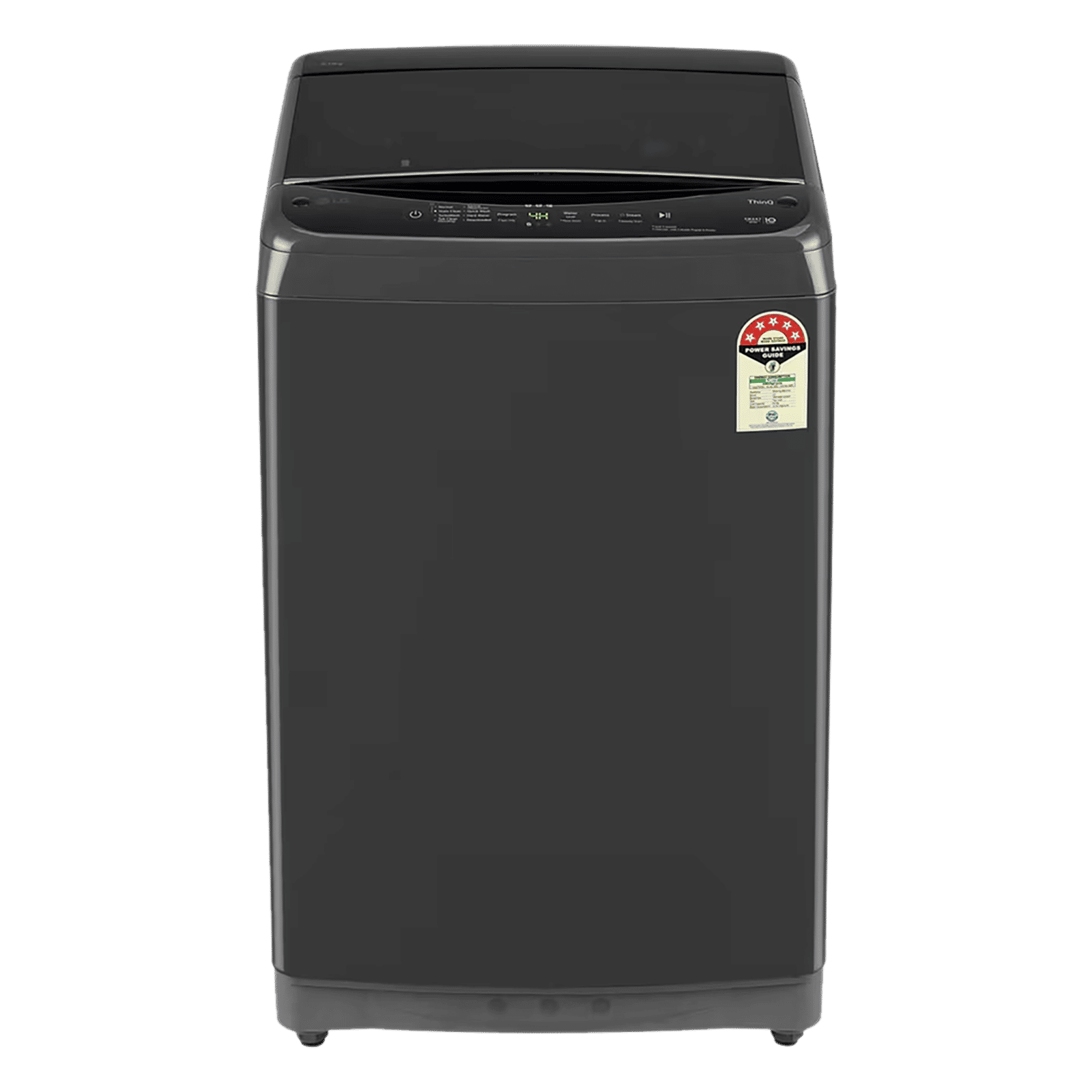 LG 9 kg 5 Star Wi-Fi Inverter Fully Automatic Top Load Washing Machine (T90V4MB1S, In-built Heater, Middle Black)_1