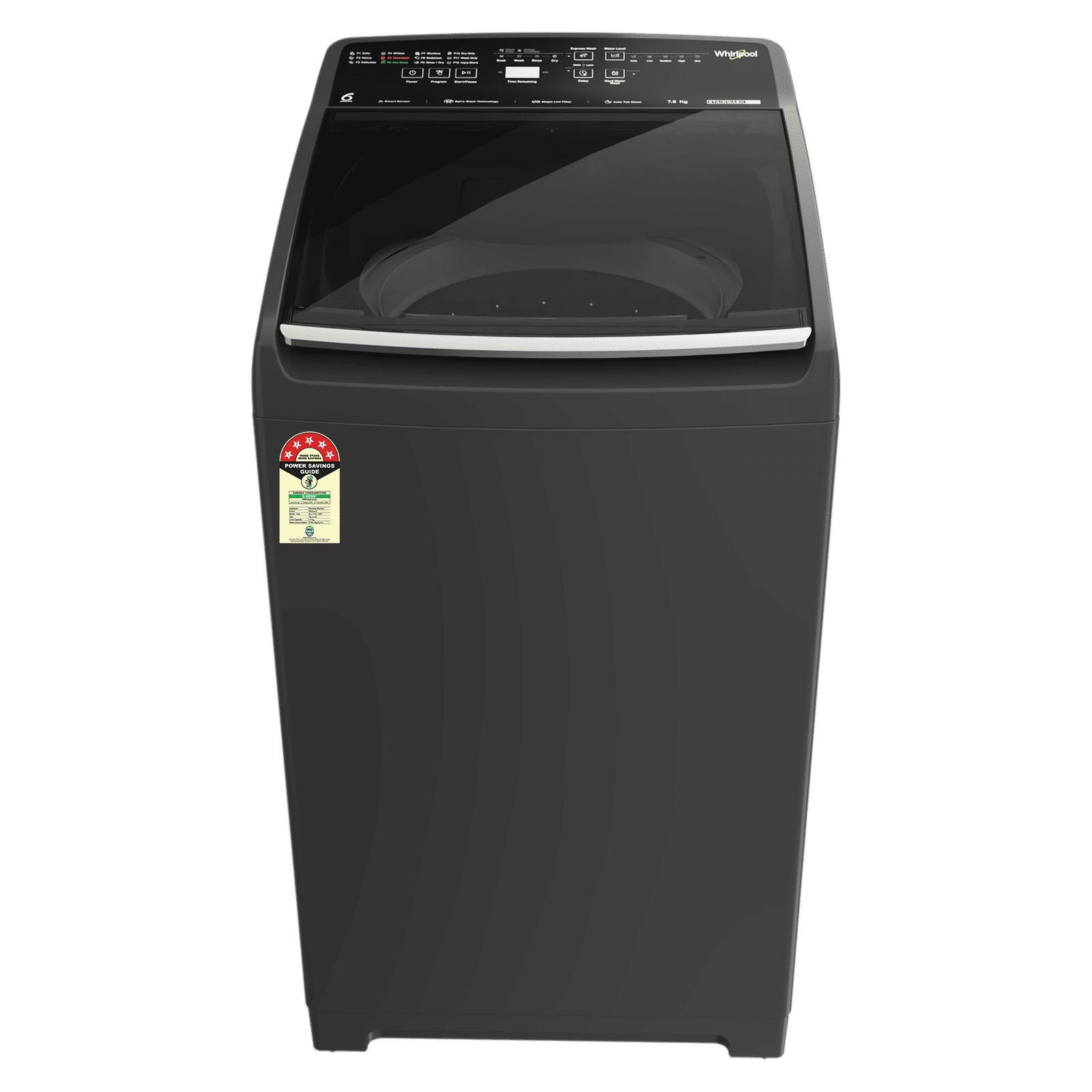 Whirlpool 7.5 kg 5 Star Fully Automatic Top Load Washing Machine (Stainwash Pro, 31686, Power Scrub Technology, Grey)_1