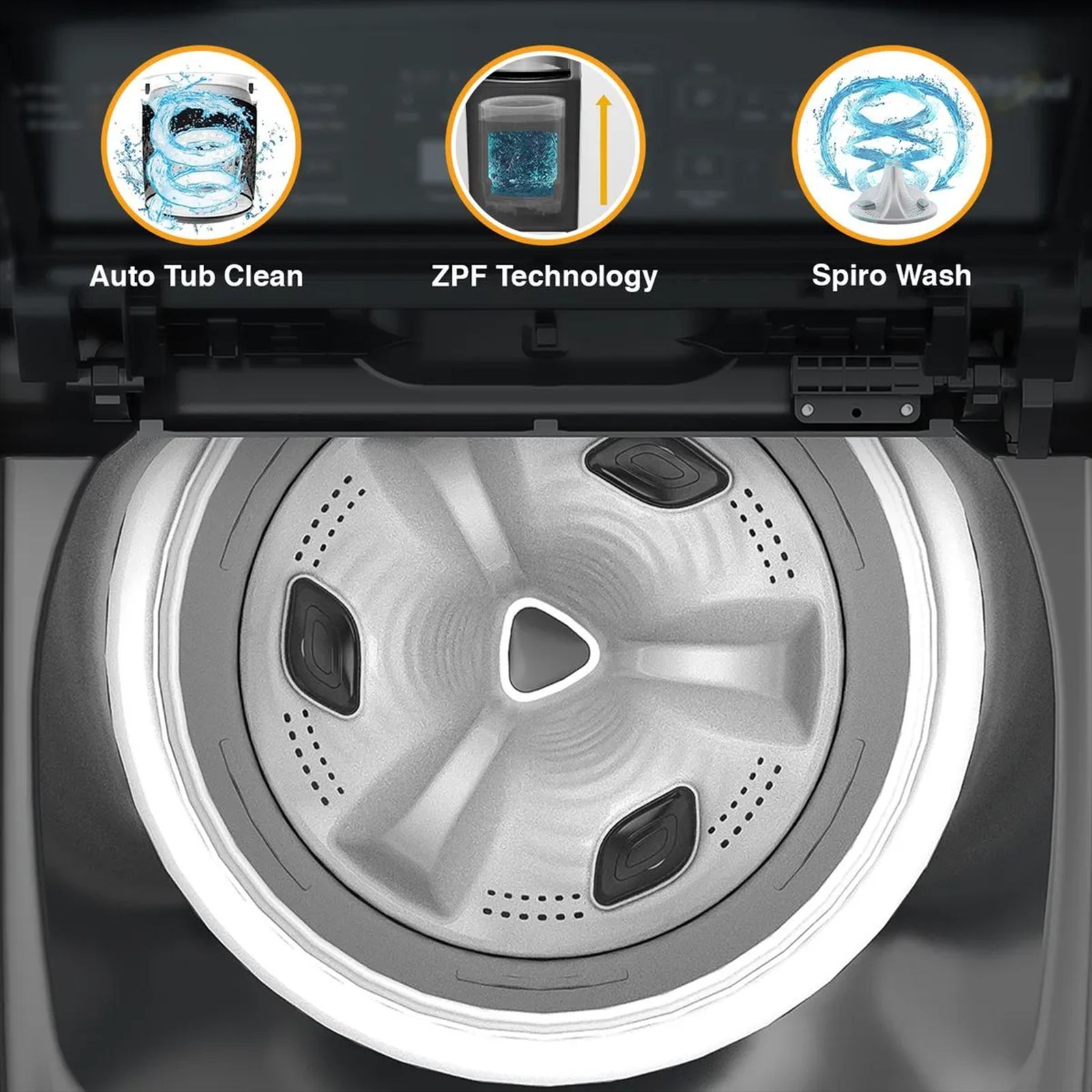 Whirlpool 7.5 kg 5 Star Fully Automatic Top Load Washing Machine (Magic Clean Pro, 31667, 6th Sense Technology, Grey) Whirlpool 7.5 kg 5 Star Fully Automatic Top Load Washing Machine (Magic Clean Pro, 31667, 6th Sense Technology, Grey)_13