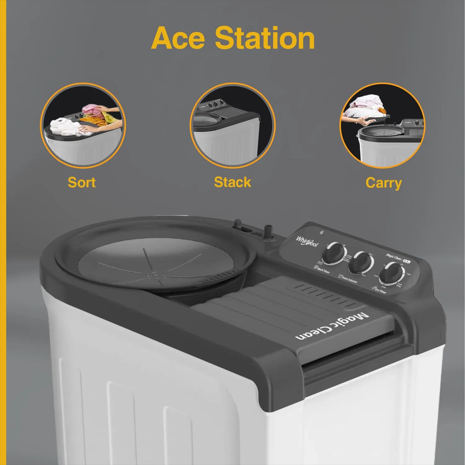 Whirlpool 6.5 kg 5 Star Semi Automatic Washing Machine with In built Scrubber (Magic Clean , 30337, Grey)_12