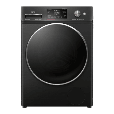IFB 9/6/3 kg Wi-Fi Inverter Fully Automatic Front Load Washer Dryer Refresher (Executive ZBN, AI Technology, Black Hairline)