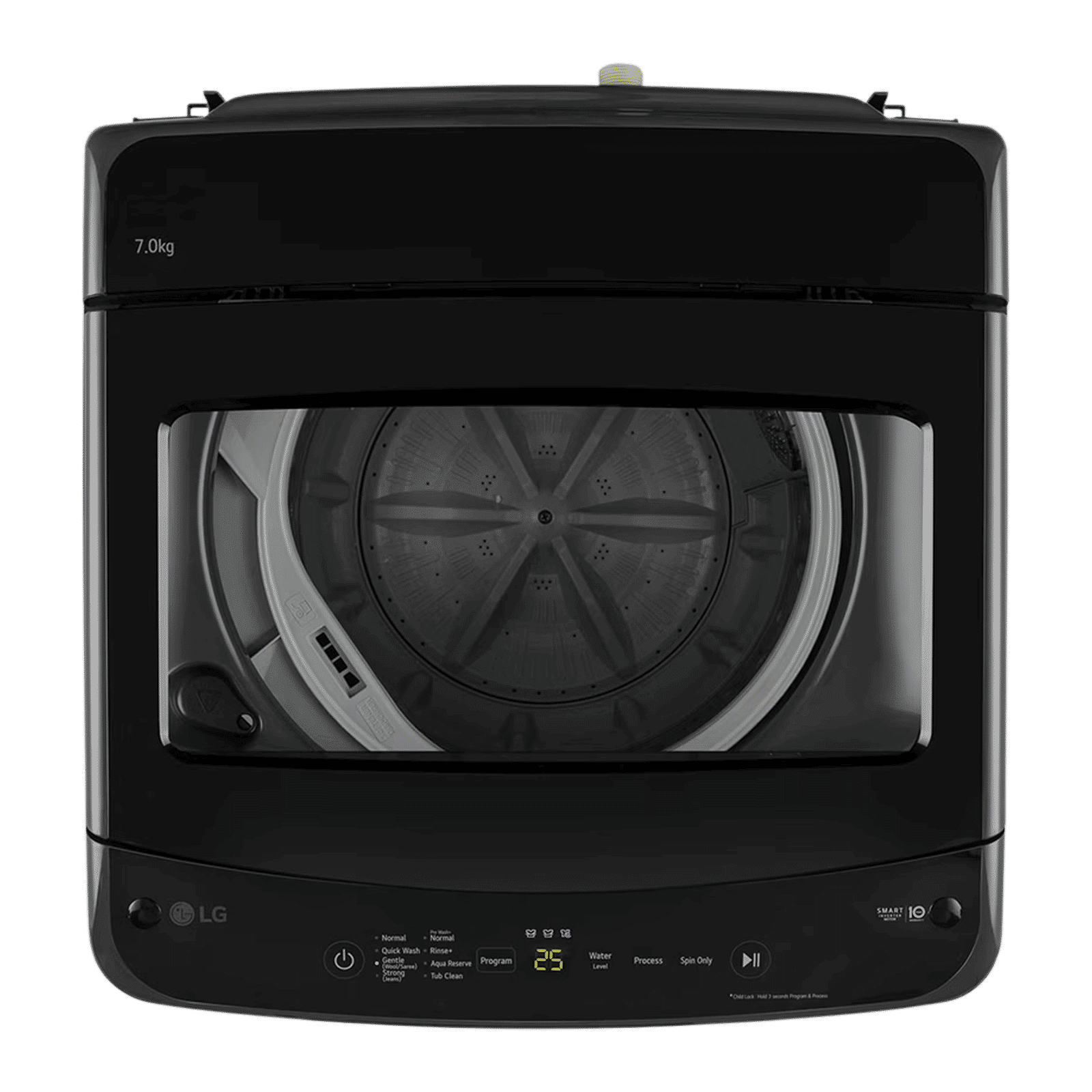 LG 7 kg 5 Star Inverter Fully Automatic Top Load Washing Machine (T70VBMB4ZD.ABMQEIL, Smart Diagnosis, Middle Black)_4