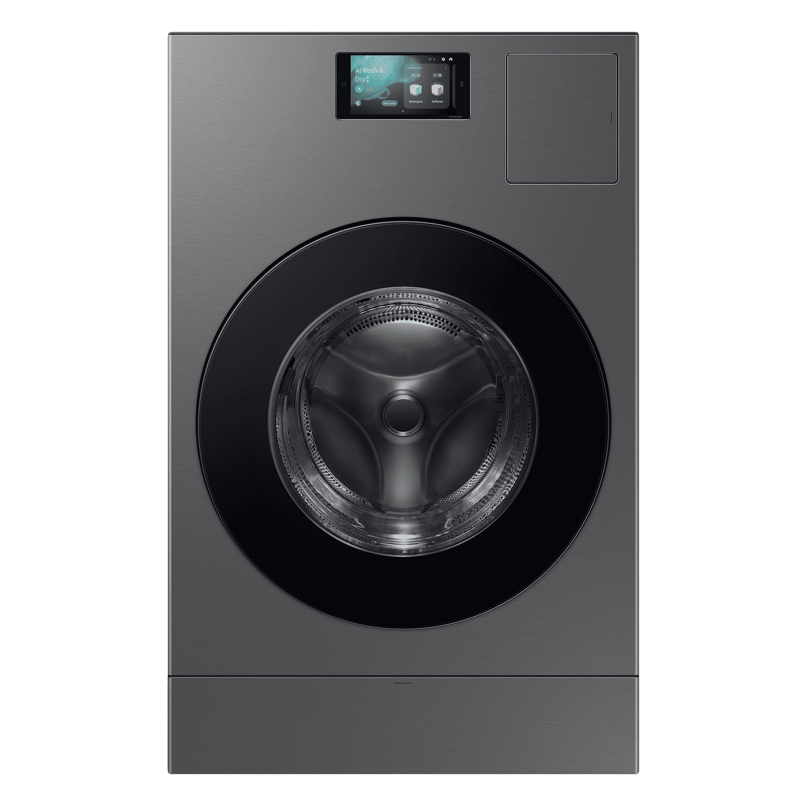 SAMSUNG 25 kg Wi-Fi Inverter Fully Automatic Front Washer Dryer (WD25DB8995BZTL, Heat Pump Technology, Dark Silver) SAMSUNG 25 kg Wi-Fi Inverter Fully Automatic Front Washer Dryer (WD25DB8995BZTL, Heat Pump Technology, Dark Silver)_1