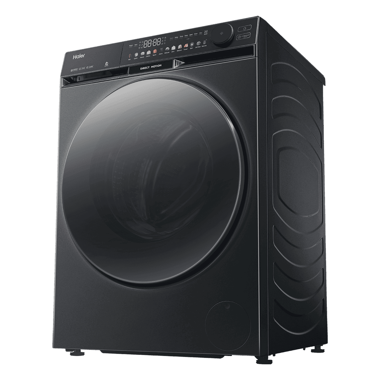 Haier 12 kg 5 Star Wi-Fi Inverter Fully Automatic Front Load Washing Machine (F9, HW120-DM14F9BKU1, Direct Motion Motor, Black) Haier 12 kg 5 Star Wi-Fi Inverter Fully Automatic Front Load Washing Machine (F9, HW120-DM14F9BKU1, Direct Motion Motor, Black)_11