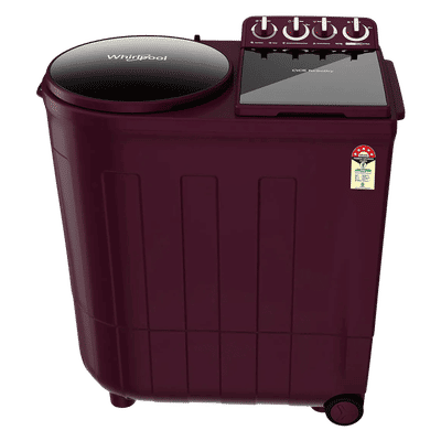 Whirlpool 8.5 kg 5 Star Semi Automatic Washing Machine with Turbo Dry Technology (30351, Wine Dazzle)