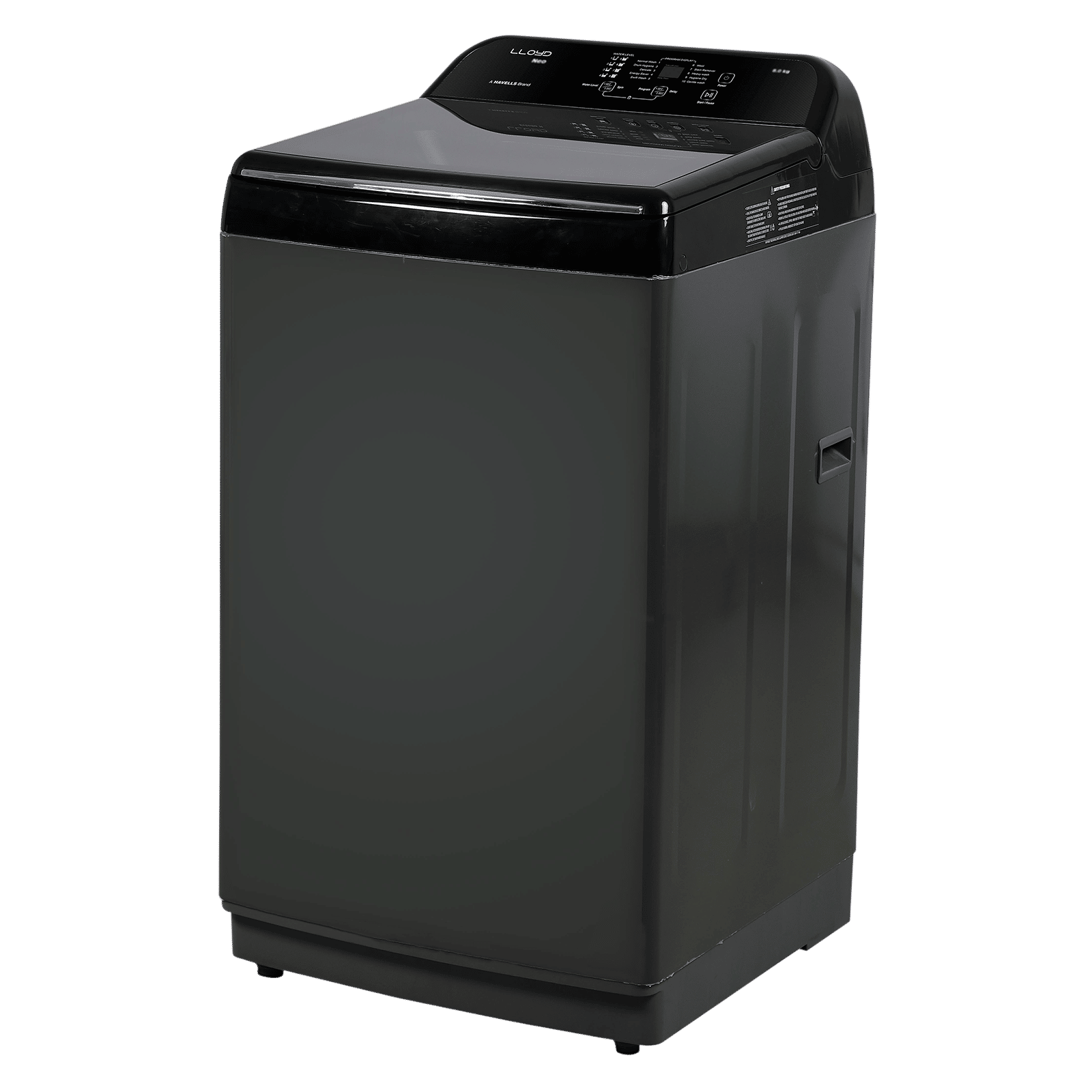 LLOYD 10 kg 5 Star Fully Automatic Top Load Washing Machine (NeoXL H, 8 i-Sense Technology, Mid Black)_4