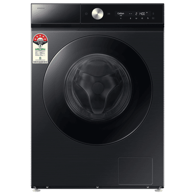 SAMSUNG 12/7 kg 5 Star Wi-Fi Inverter Fully Automatic Front Load Washer Dryer (8 Series, WD12FB8B94GBTL, AI Control Display, Black)