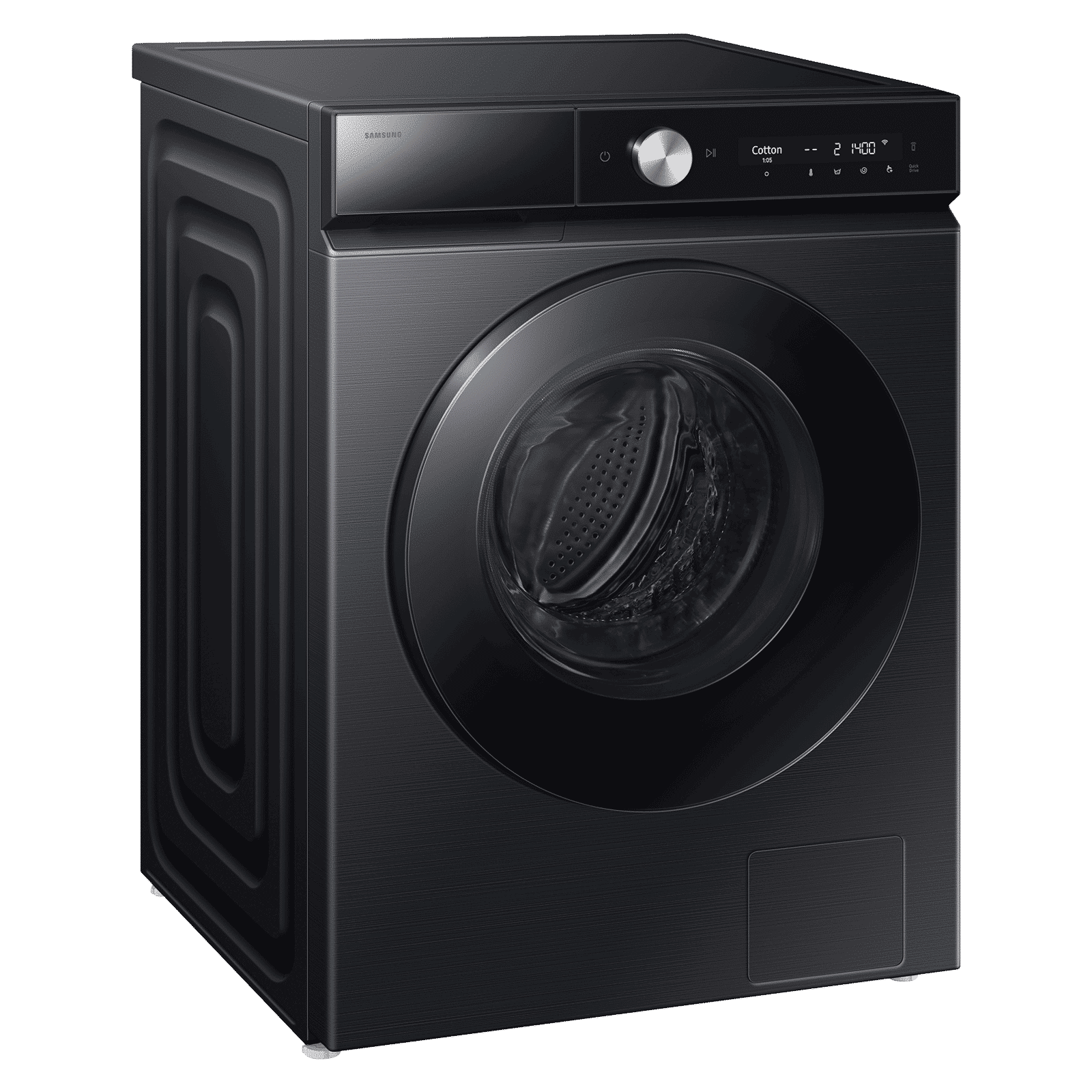 SAMSUNG 12/7 kg 5 Star Wi-Fi Inverter Fully Automatic Front Load Washer Dryer (8 Series, WD12FB8B94GBTL, AI Control Display, Black)_4