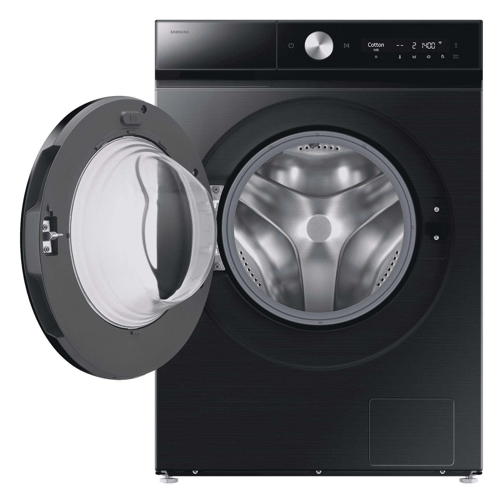 SAMSUNG 12/7 kg 5 Star Wi-Fi Inverter Fully Automatic Front Load Washer Dryer (8 Series, WD12FB8B94GBTL, AI Control Display, Black)_6