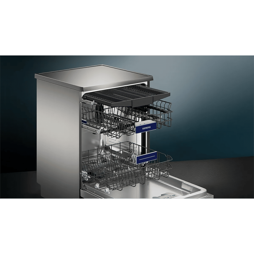 SIEMENS iQ500 16 Place Settings Free Standing Smart Dishwasher with Alexa & Google Assistant (Brushed Steel)_5