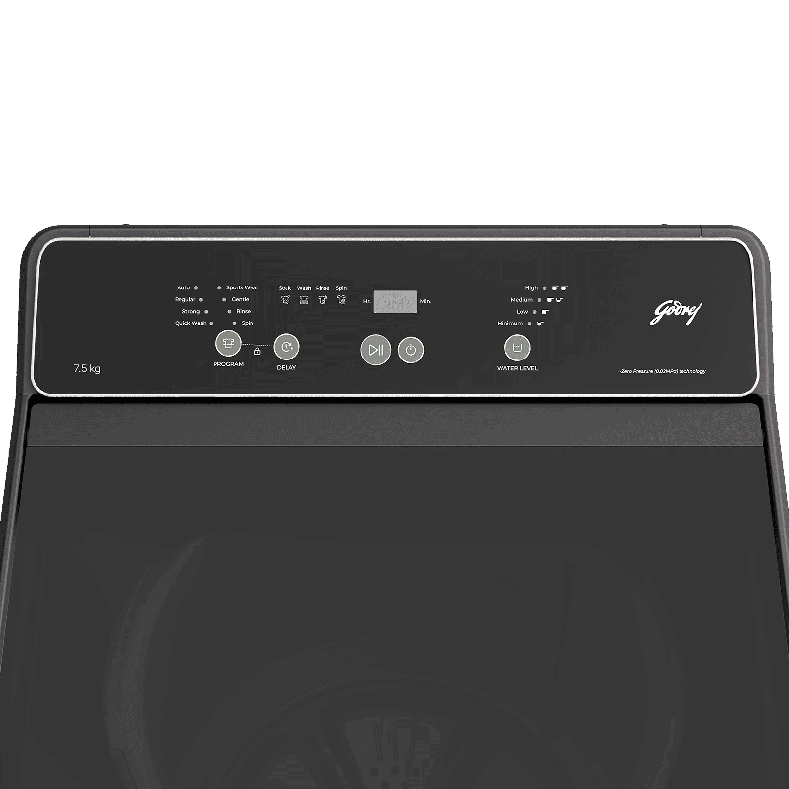 Godrej 7.5 kg 5 Star Fully Automatic Top Load Washing Machine (Valor, WTEON VAL 75 5.0 FDAG, In-built Heater, Metalic Black)_6