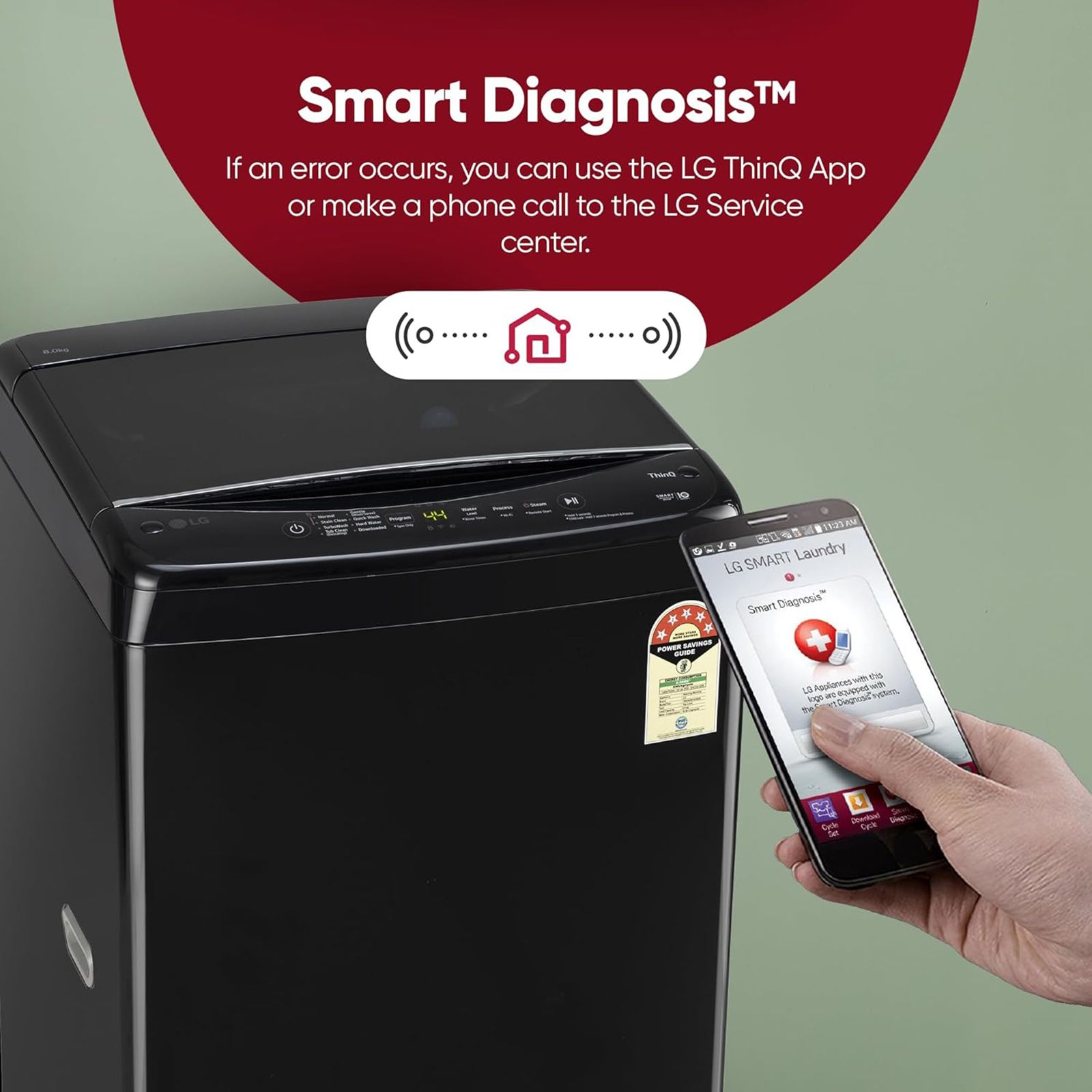 LG 8 kg 5 Star Wi-Fi Inverter Fully Automatic Top Load Washing Machine (T80V4OB1S.ANBQEIL, In-Built Heater, Onyx Black) LG 8 kg 5 Star Wi-Fi Inverter Fully Automatic Top Load Washing Machine (T80V4OB1S.ANBQEIL, In-Built Heater, Onyx Black)_15